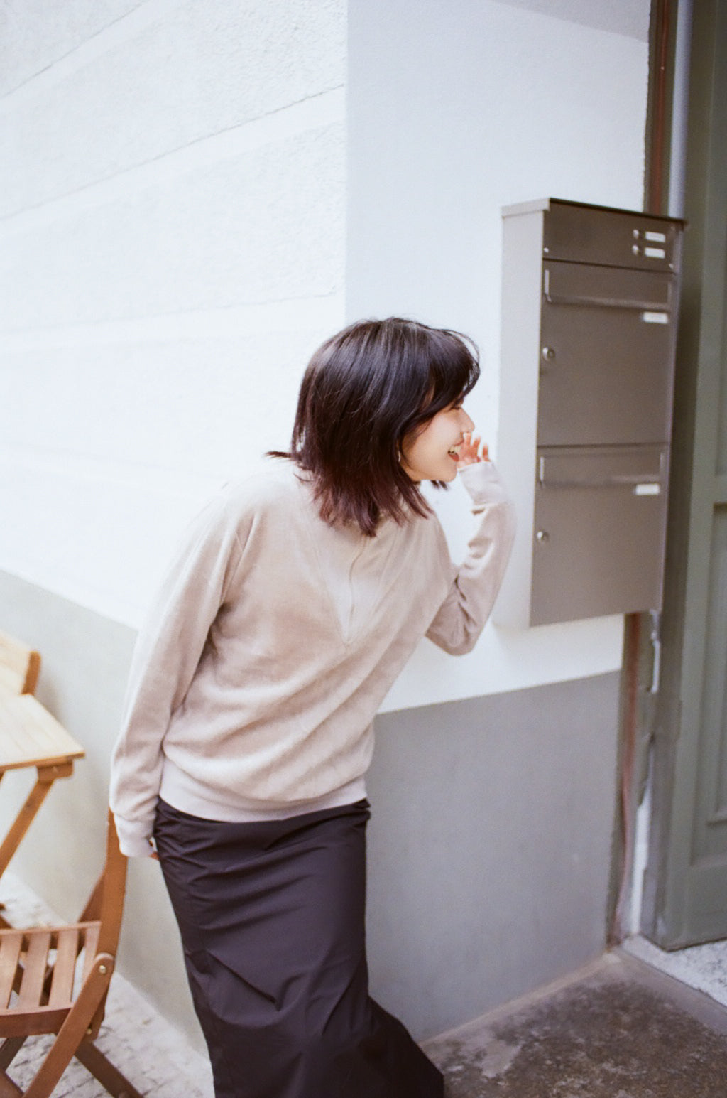 Cotton Velour Zip-up Sweatshirts
