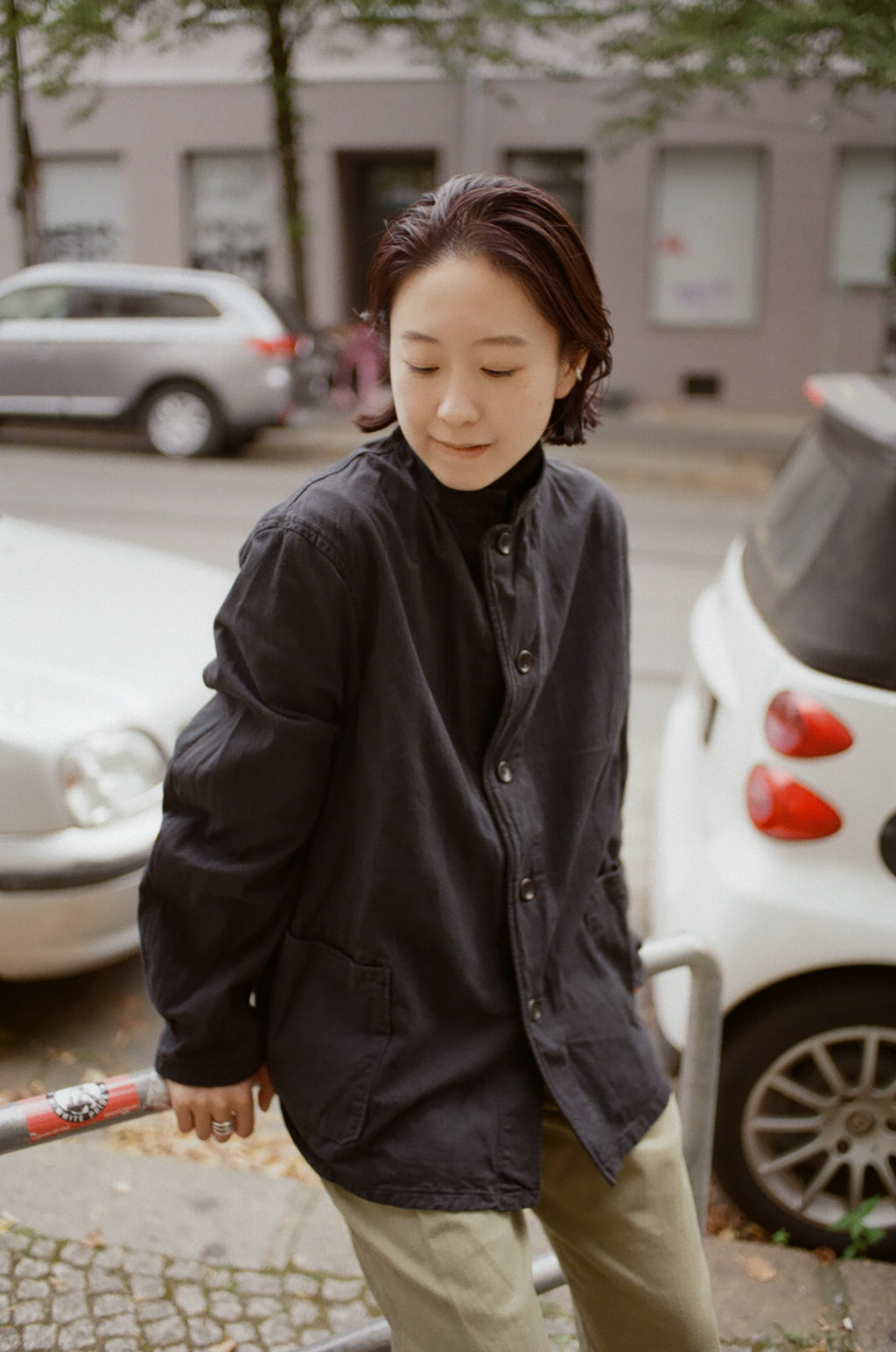 Over-dyed Chez Jacket Black
