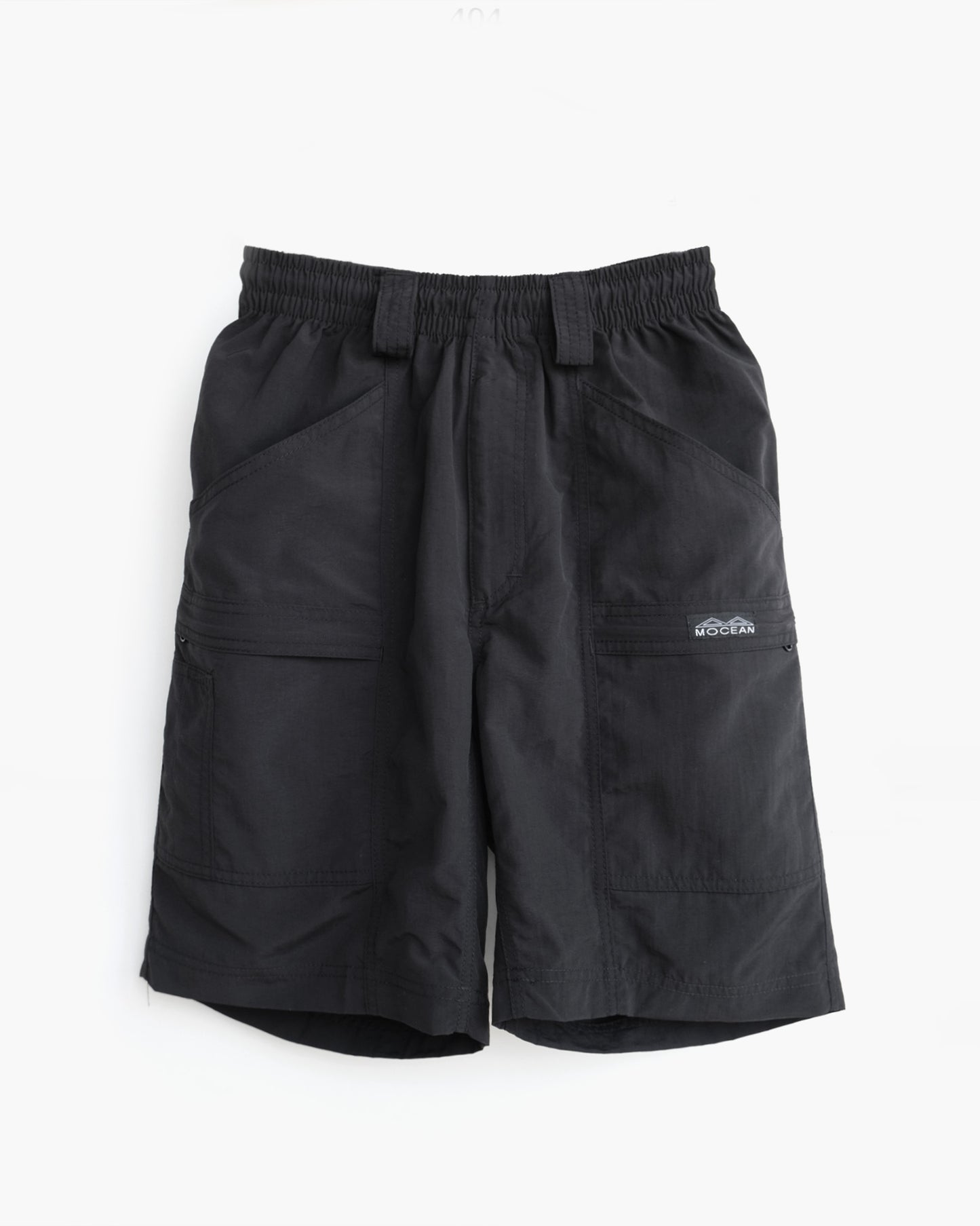 Black Nylon Shorts