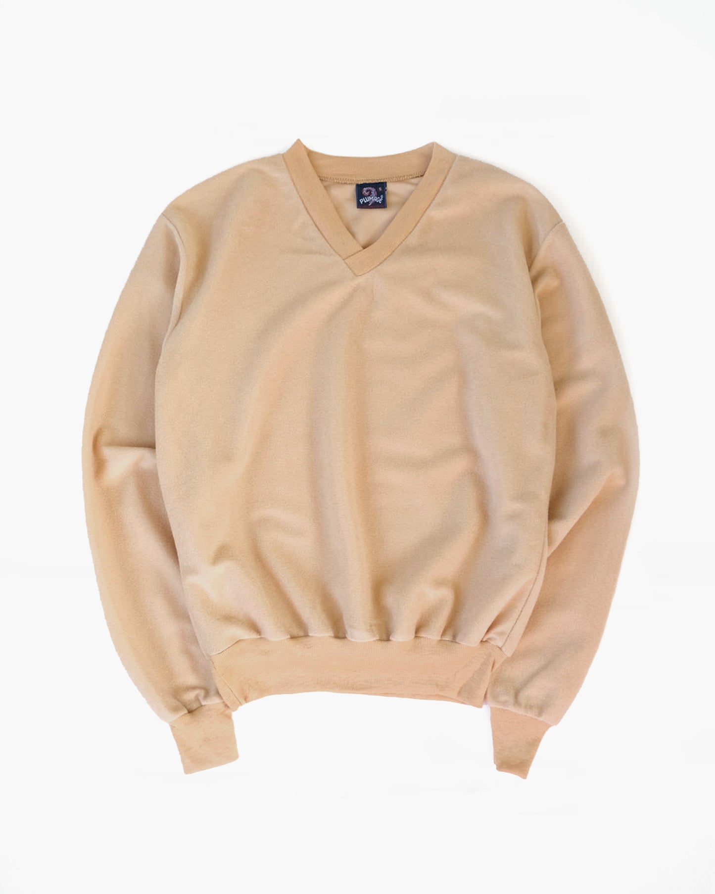 NOS Velour V-Neck Top