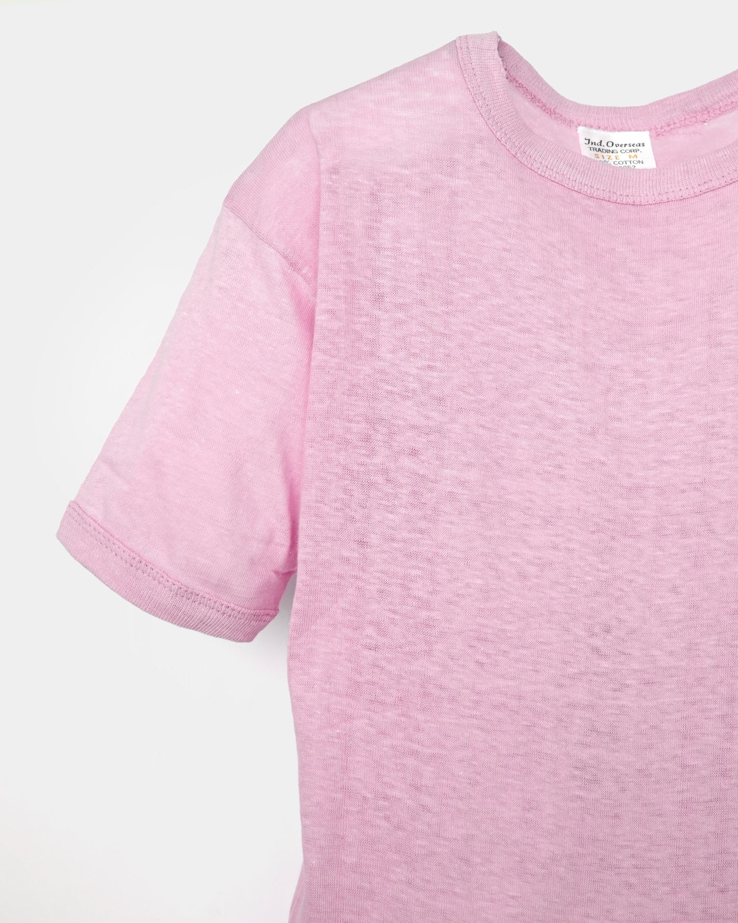 Pale Color T-shirt - Pink