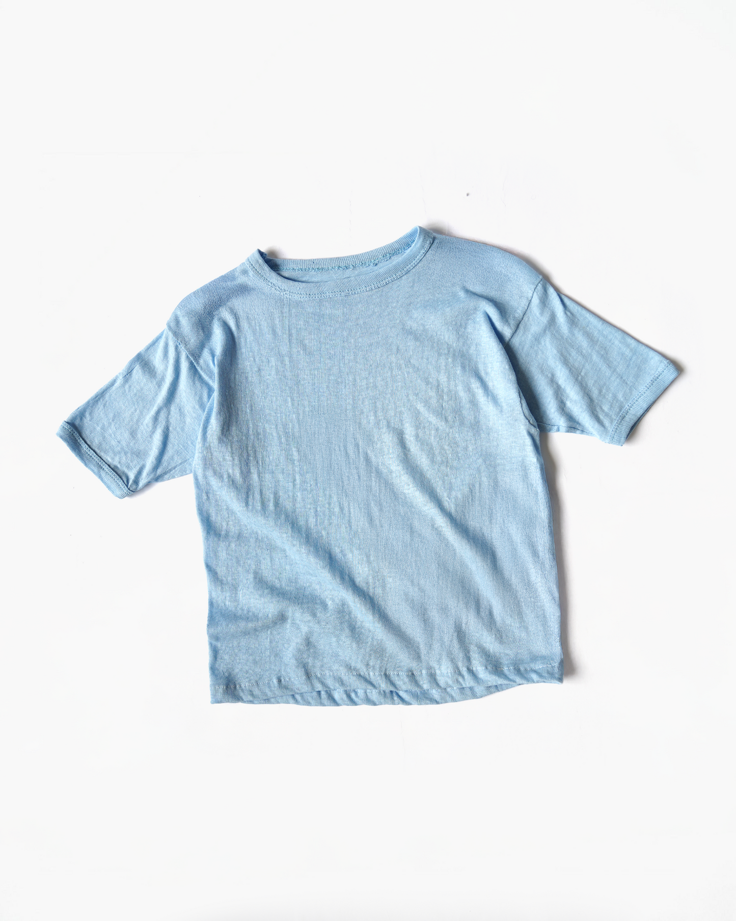 Cropped Pale Color T-Shirt