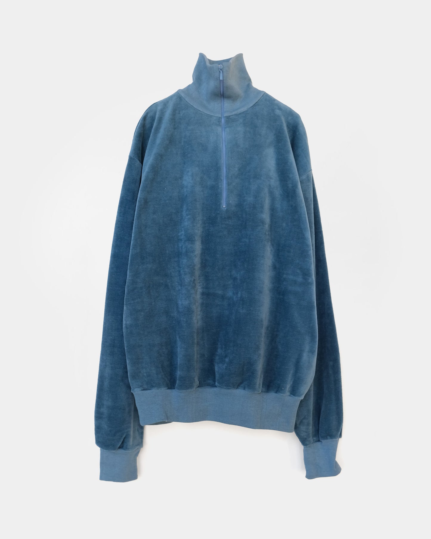 Cotton Velour Zip-up Sweatshirts