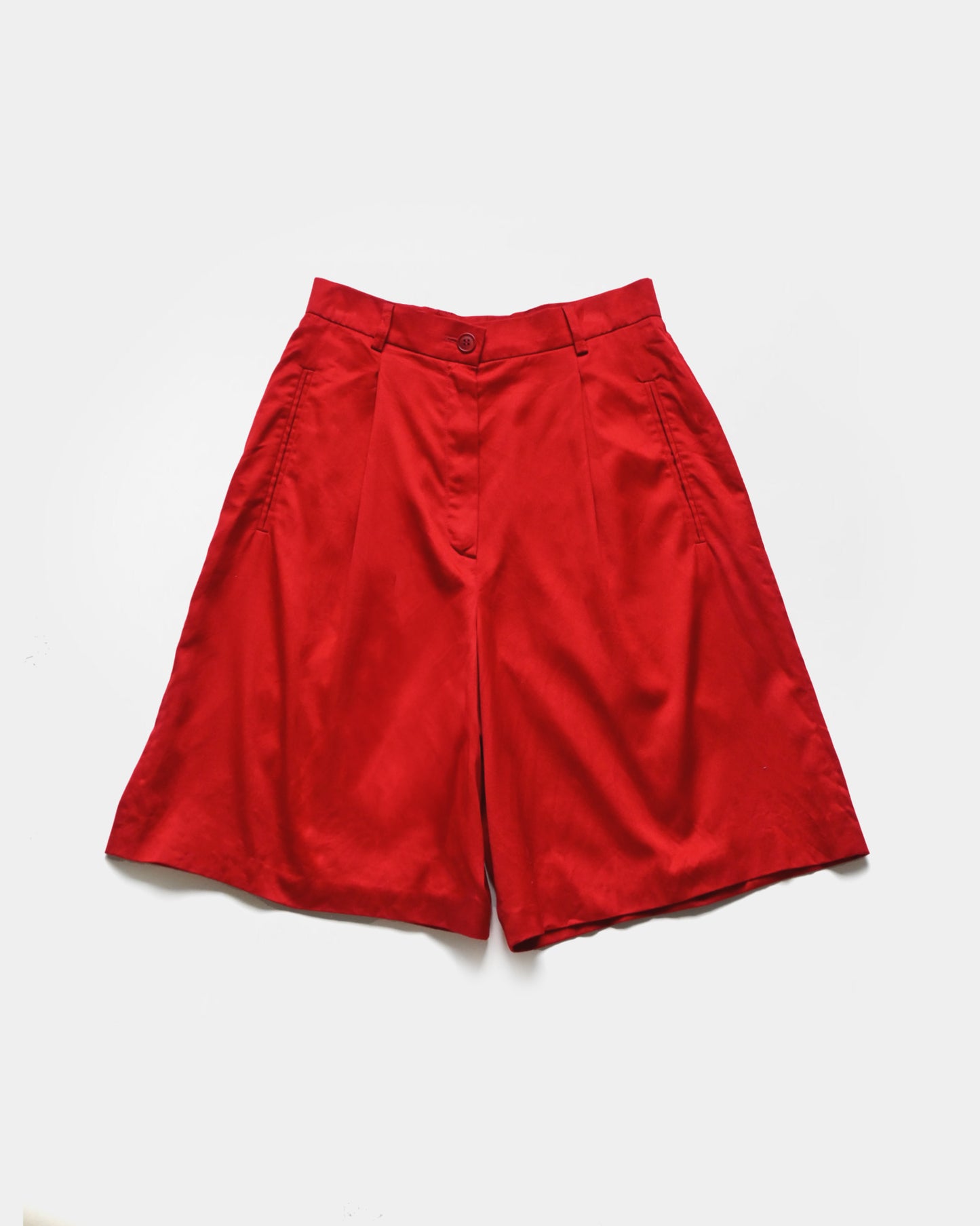 Cotton Wide Shorts
