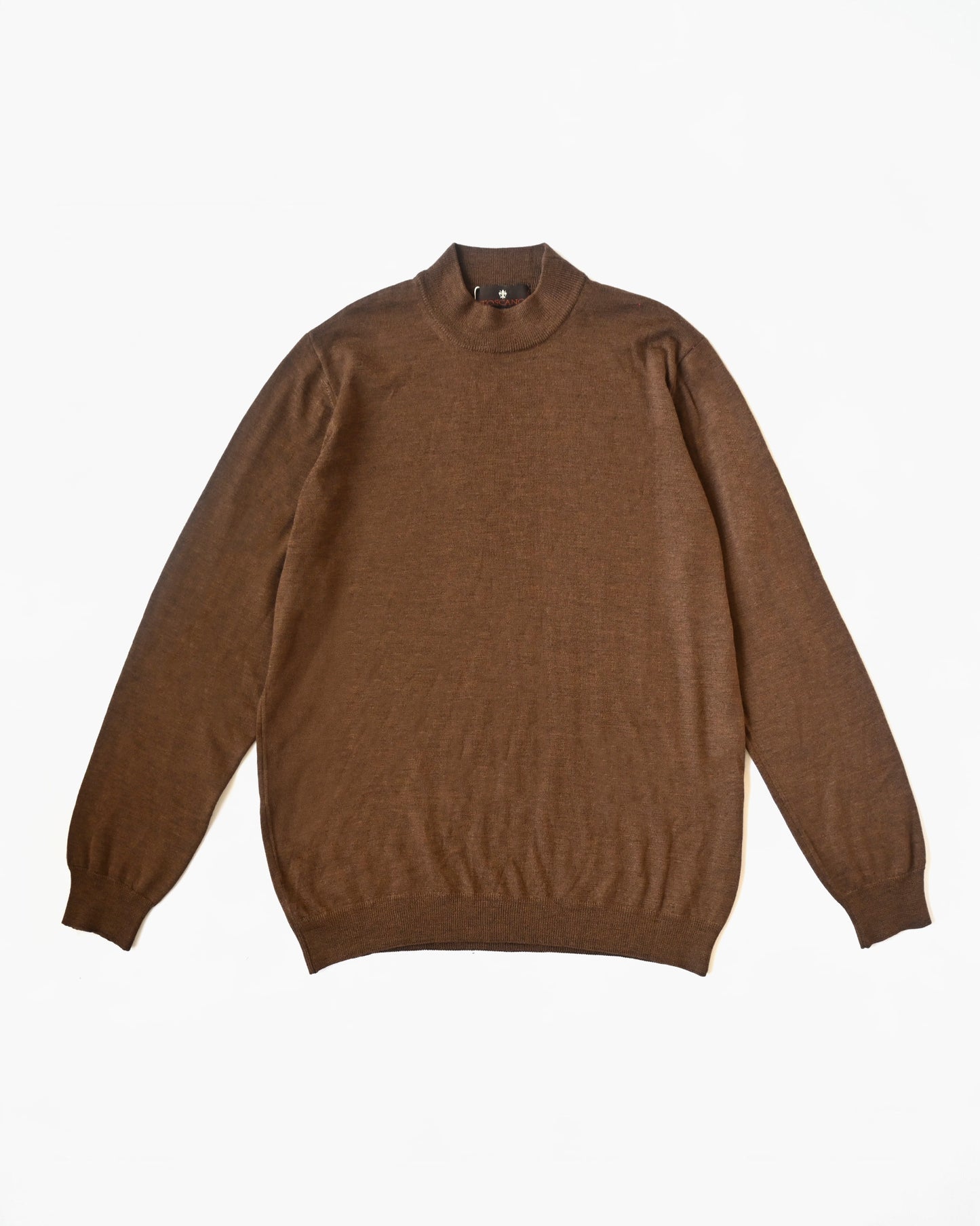 Brown Knit Top Made In Italy