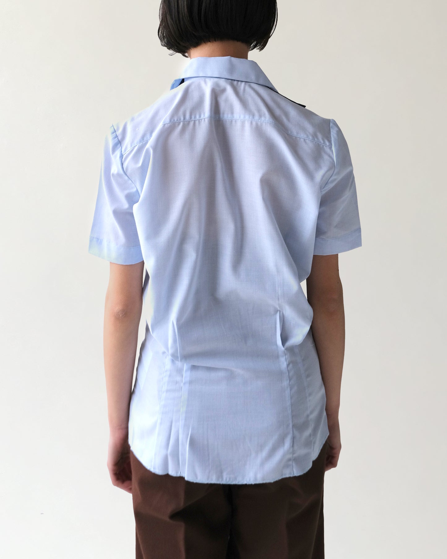 Blue Military Blouse