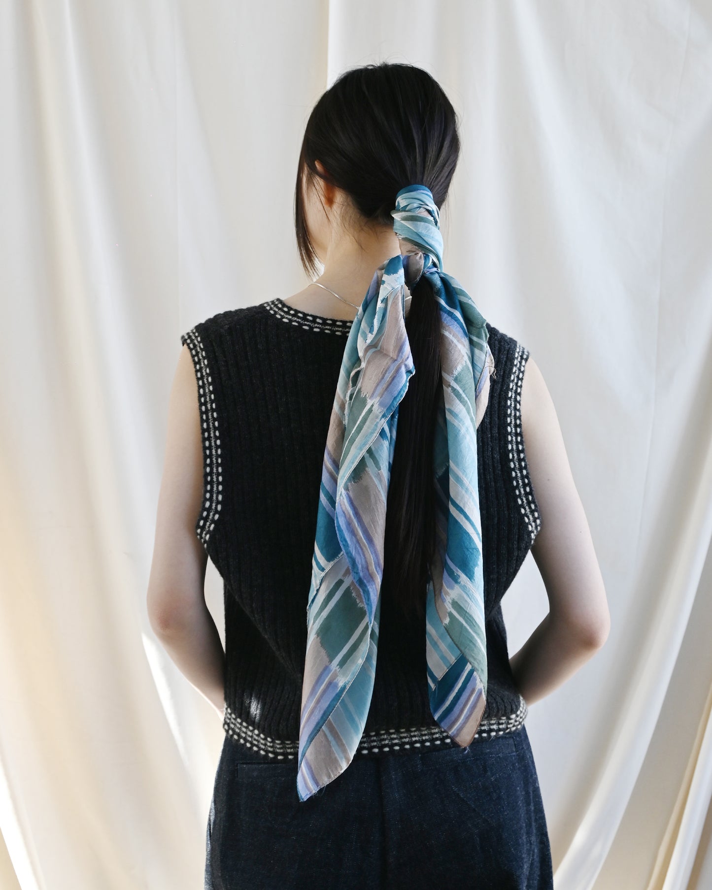 100% Silk Printed Scarf Made In India