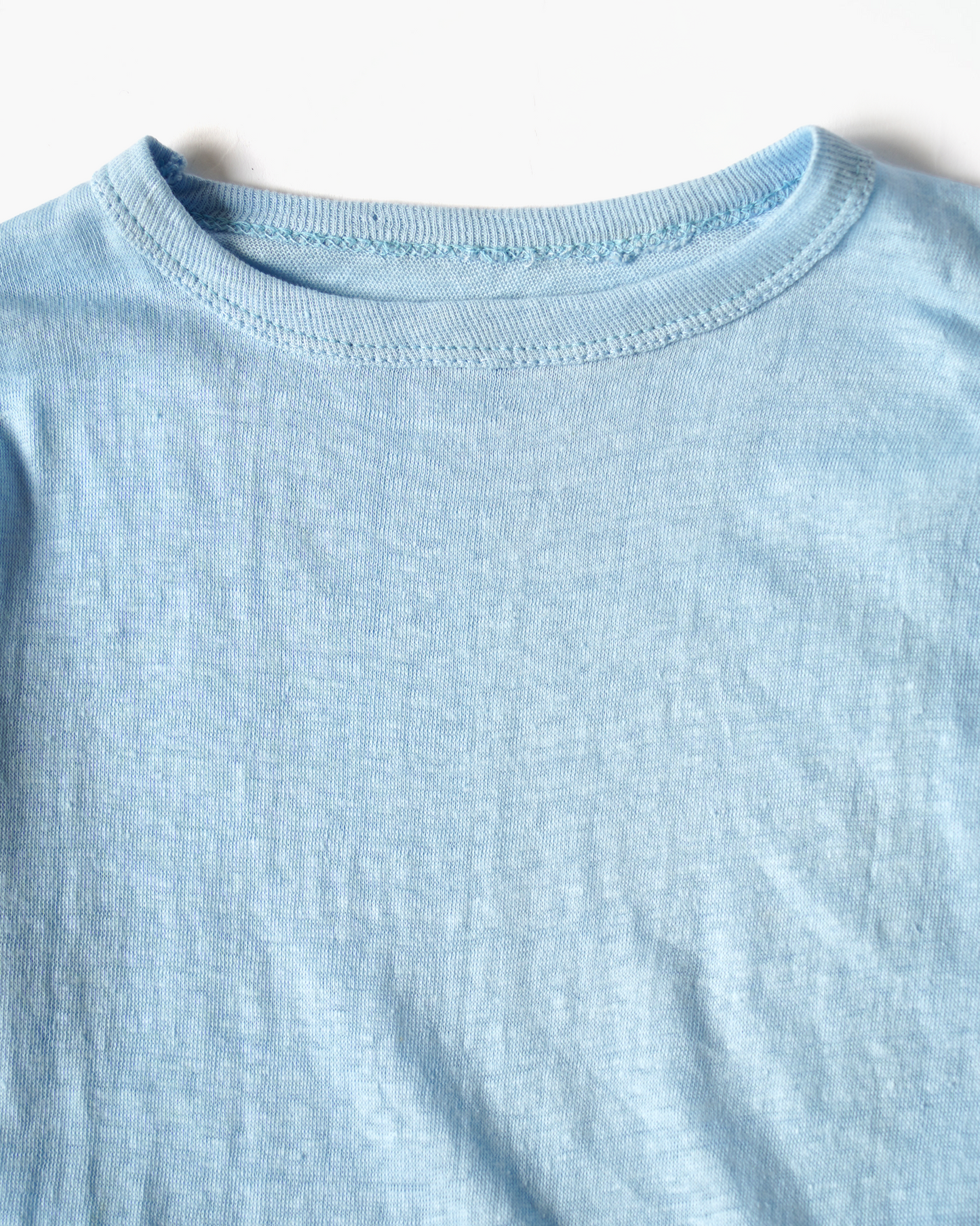 Cropped Pale Color T-Shirt