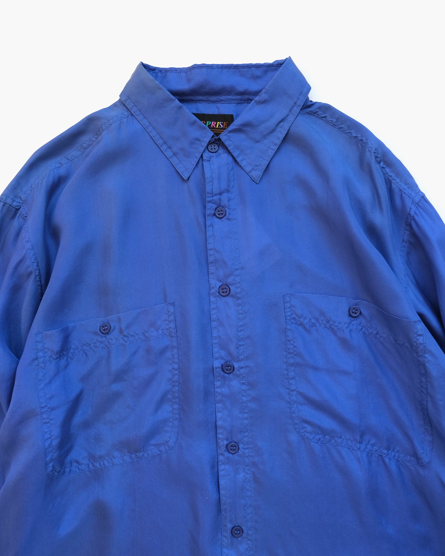 N.O.S 100% Silk Shirts - Blue