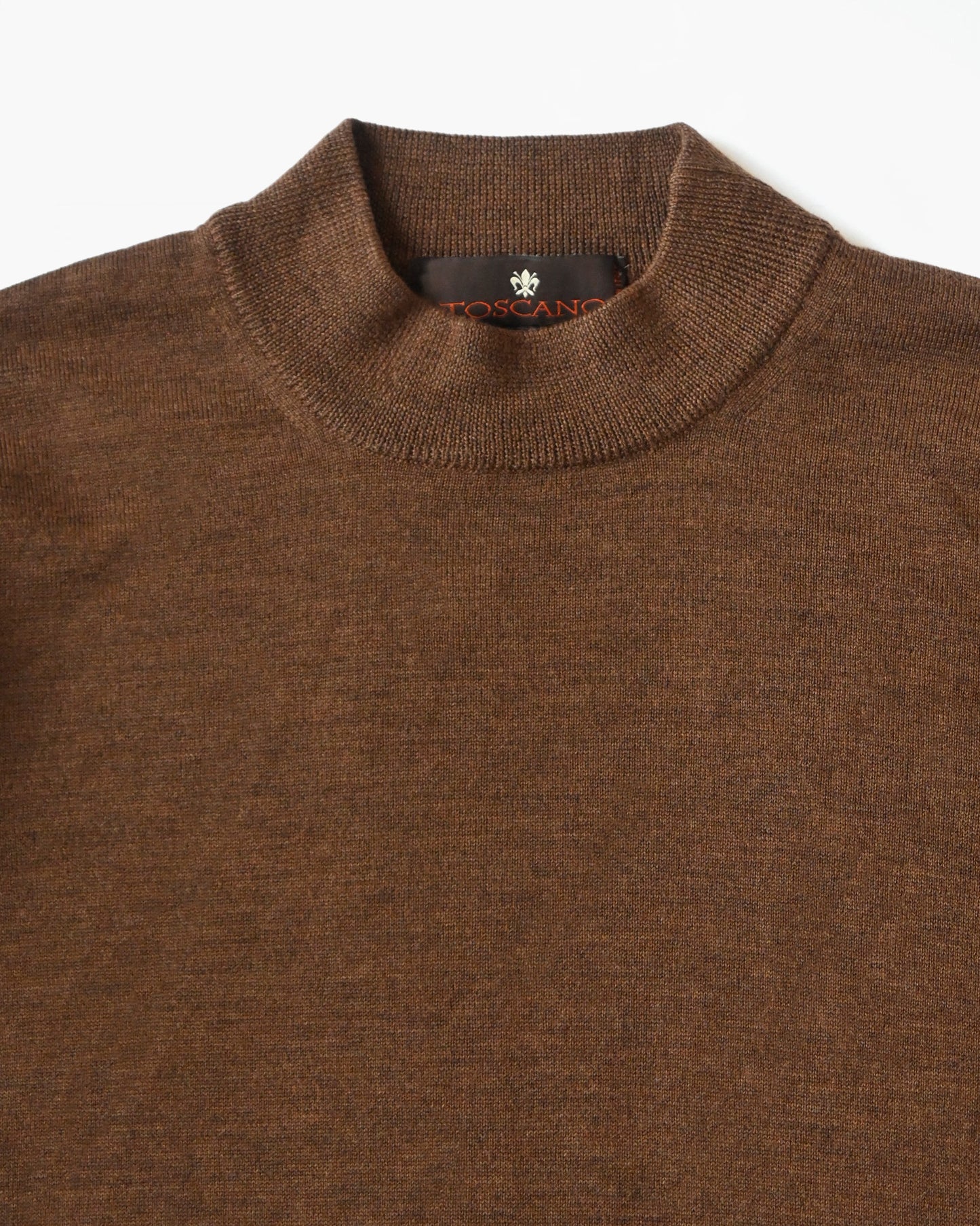 Brown Knit Top Made In Italy