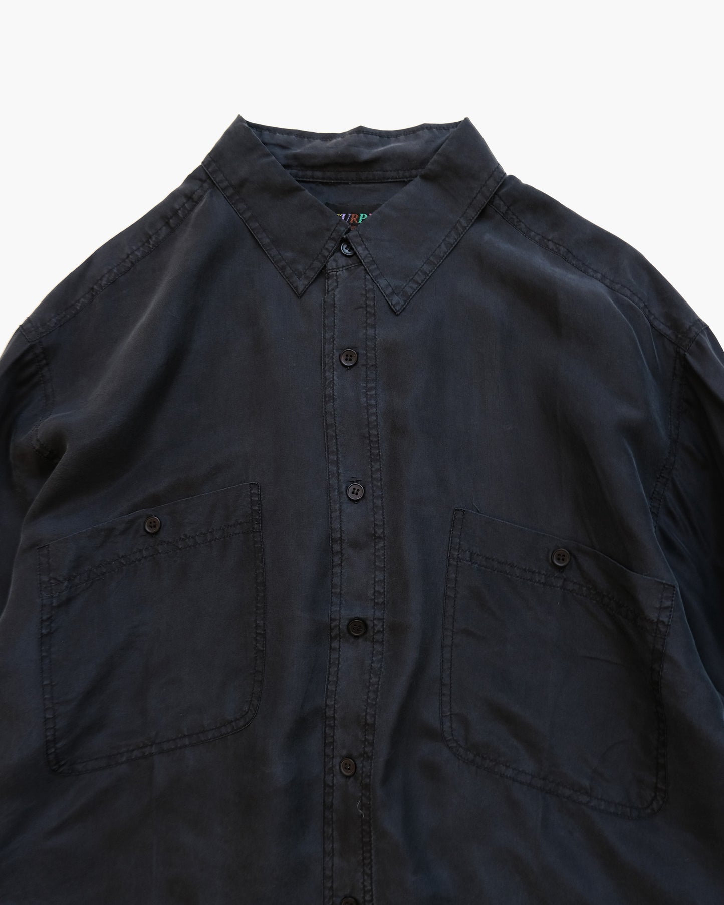 N.O.S 100% Silk Shirts - Black