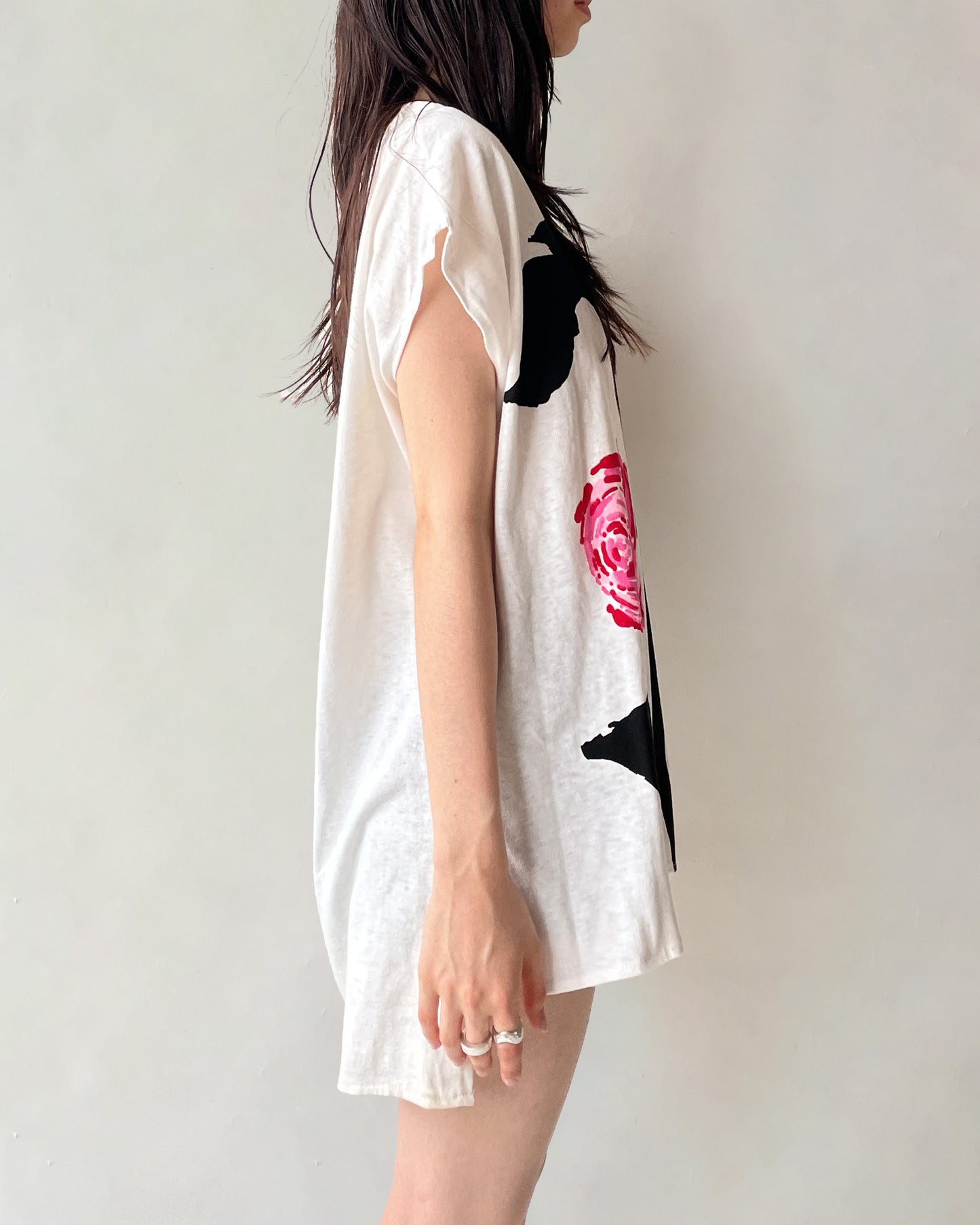 Over Sized Printed Tee