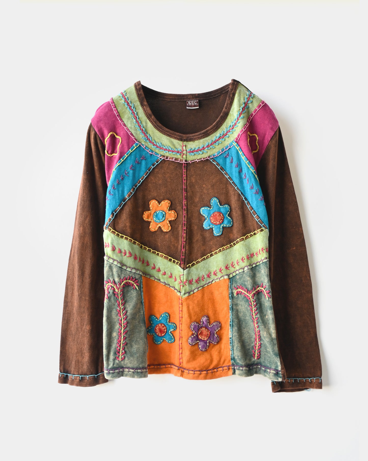 Hand Stitched L/S Tee