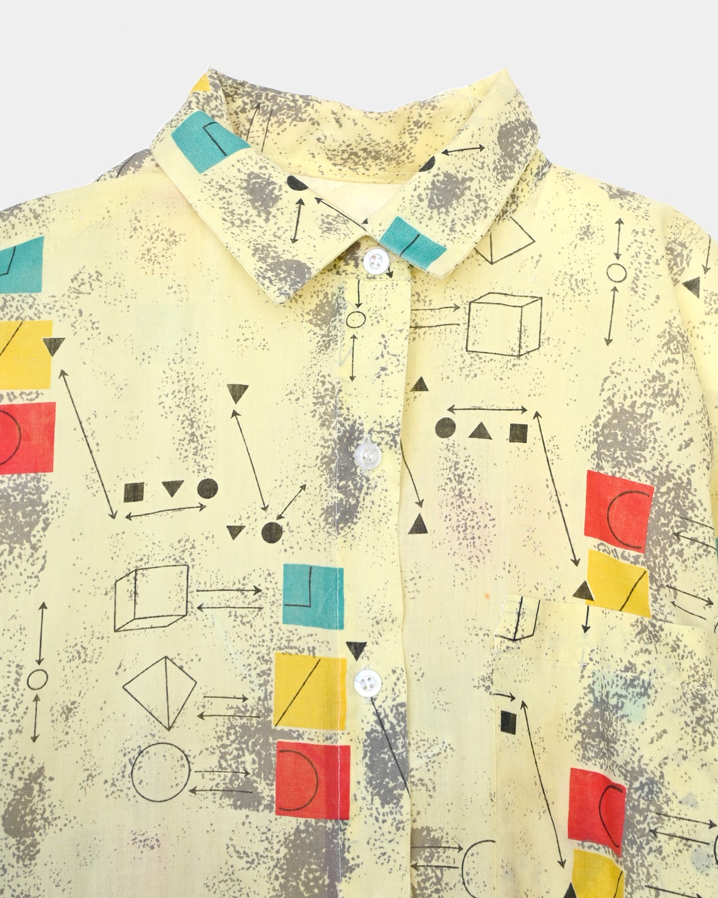 70's Art Printed Shirt