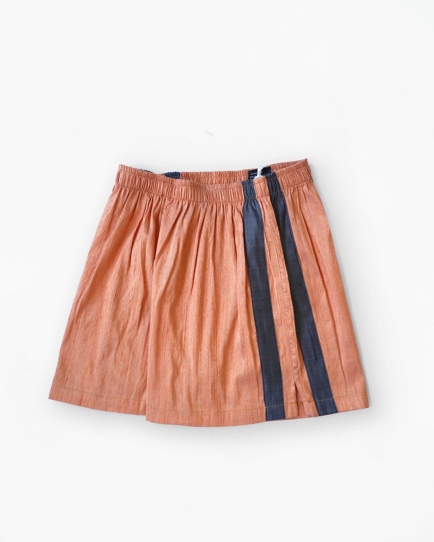 Handwoven Raw Thai Silk Unisex Contrast Shorts