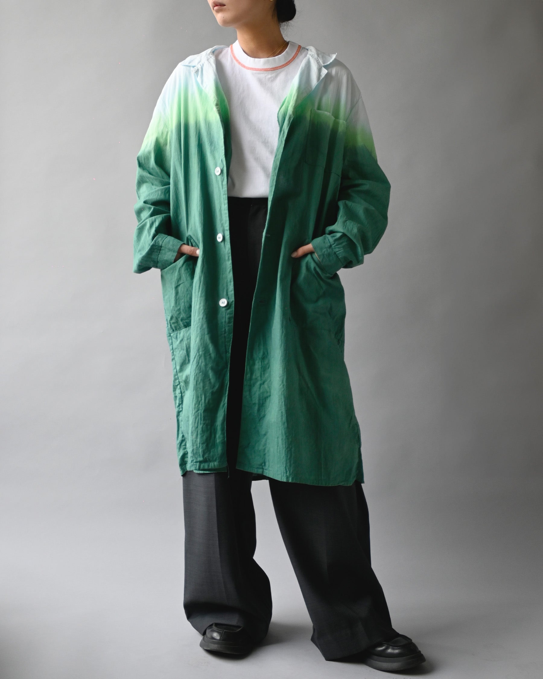 404irregular - Cotton Medical Shop Coat