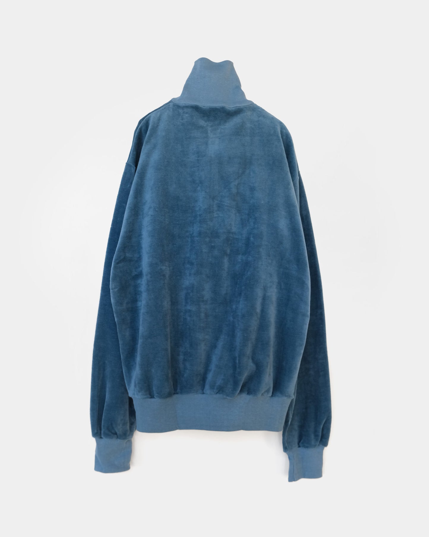 Cotton Velour Zip-up Sweatshirts