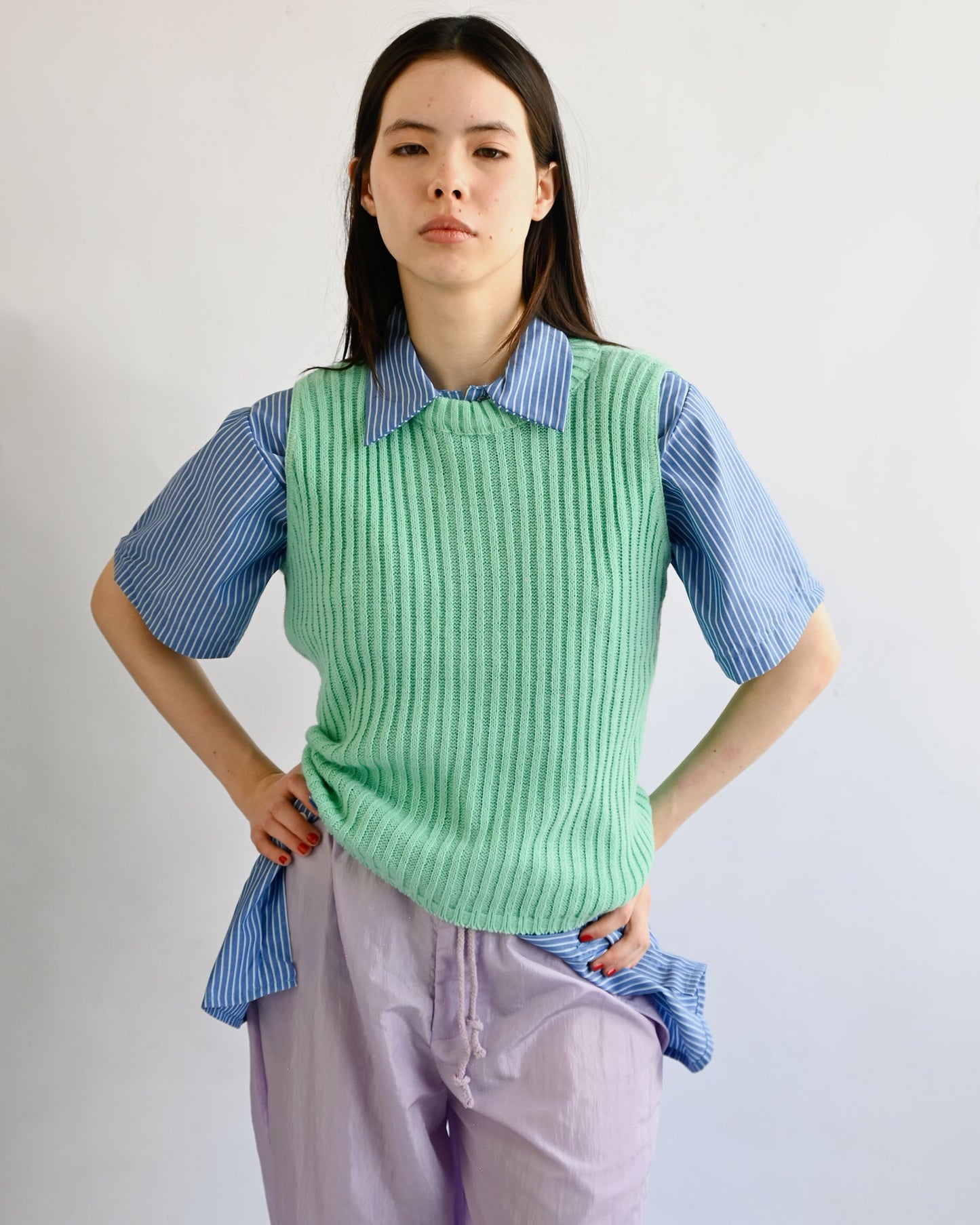 60's~70's Knit Vest
