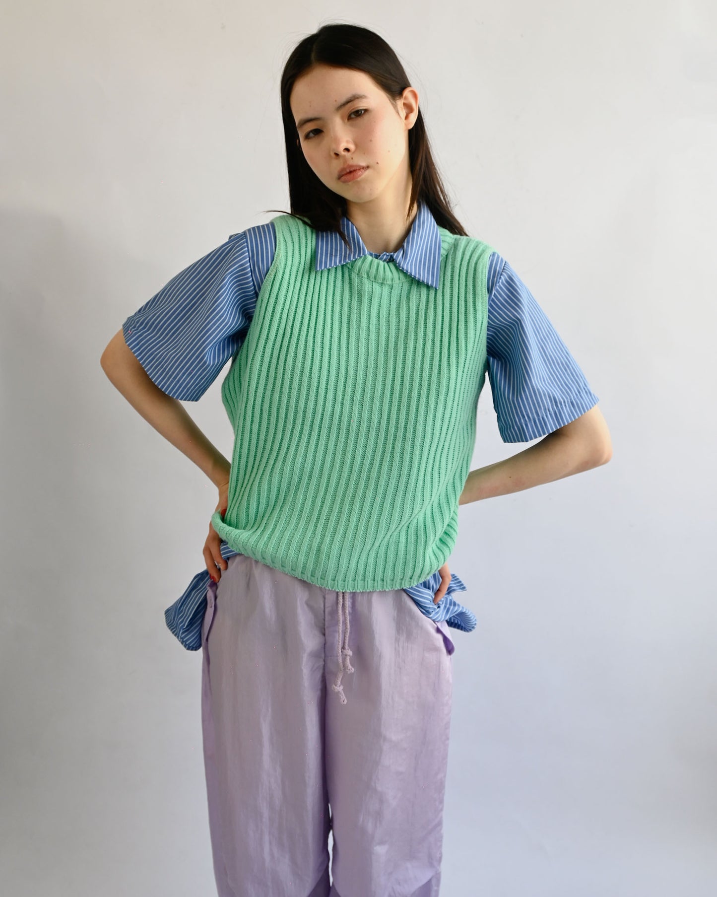 60's~70's Knit Vest