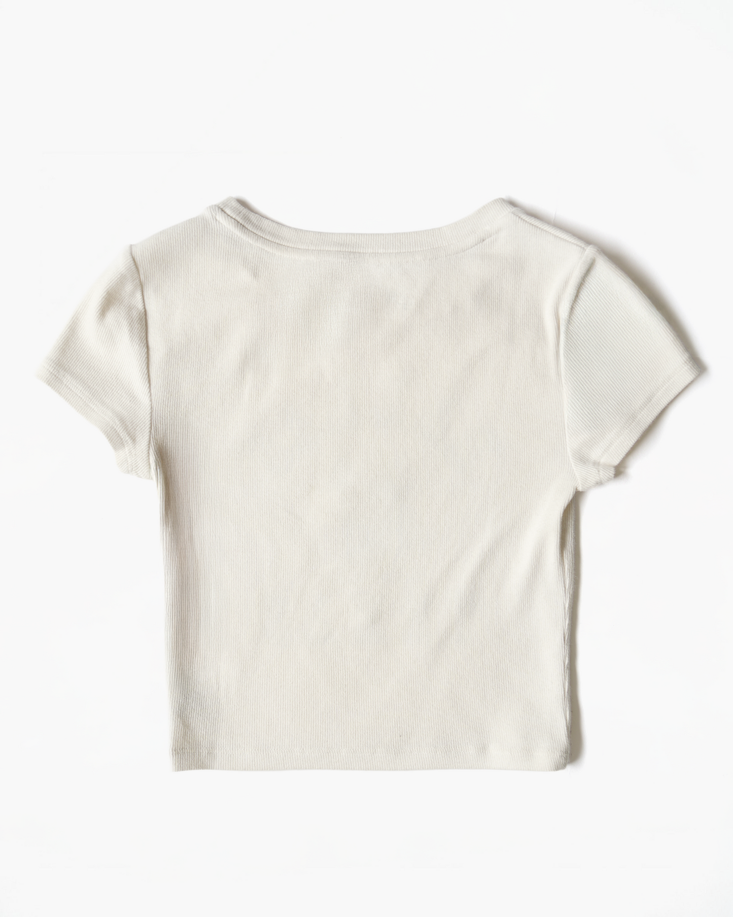 Printed Mini Rib T-Shirt