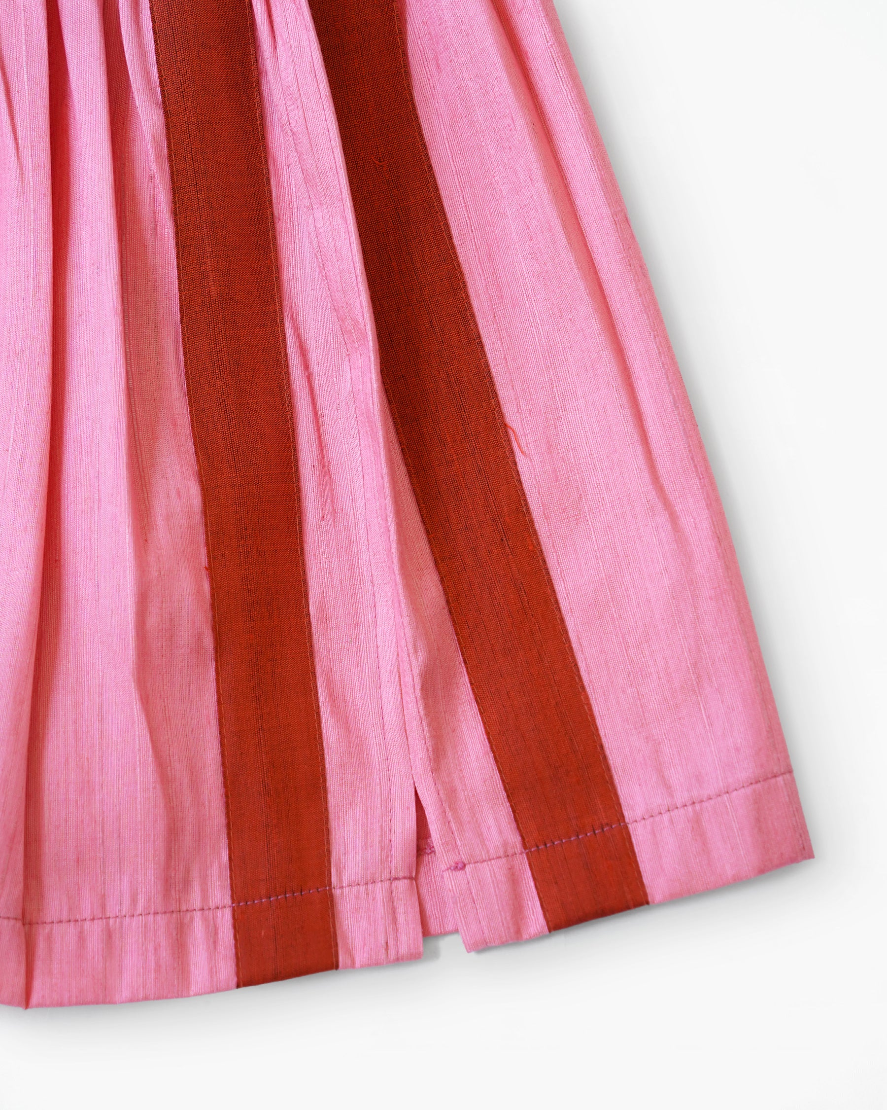 Handwoven Raw Thai Silk Unisex Contrast Shorts