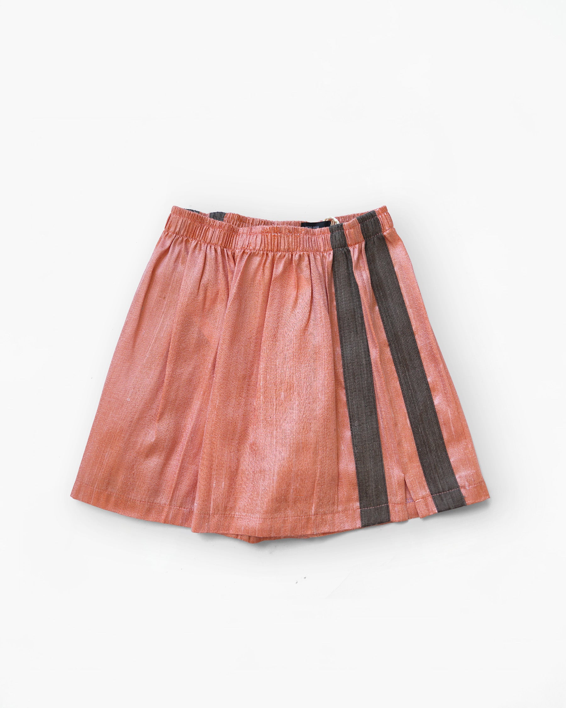 Handwoven Raw Thai Silk Unisex Contrast Shorts