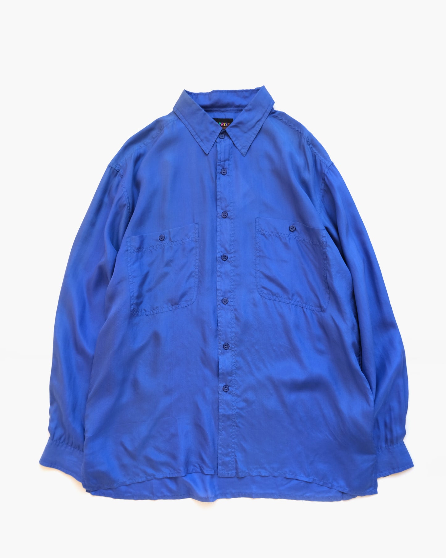 N.O.S 100% Silk Shirts - Blue