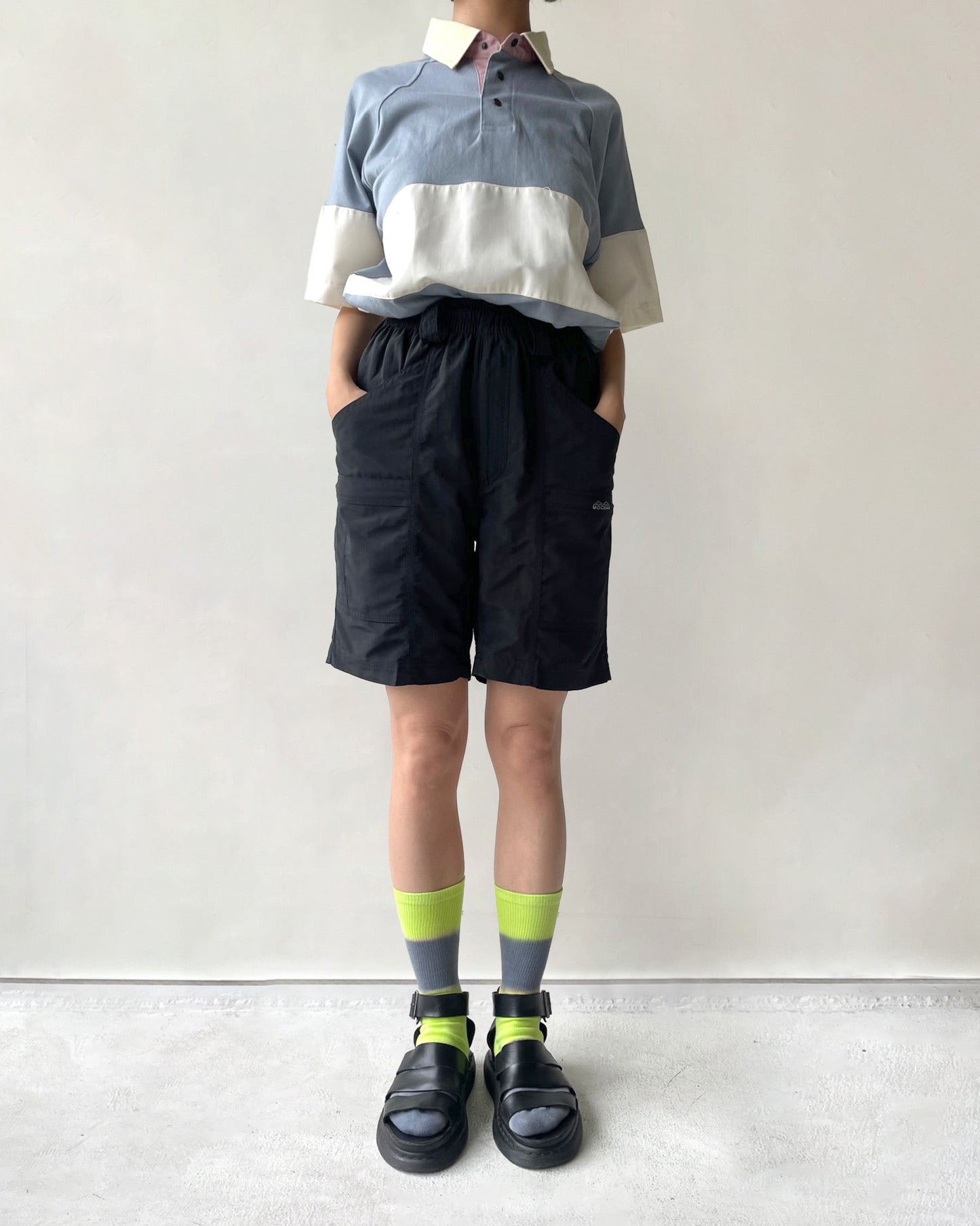 Black Nylon Shorts