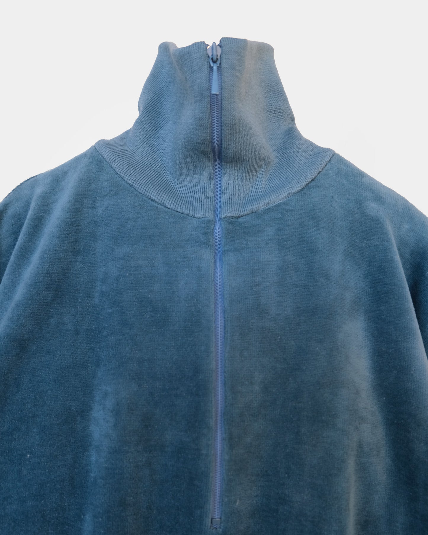 Cotton Velour Zip-up Sweatshirts