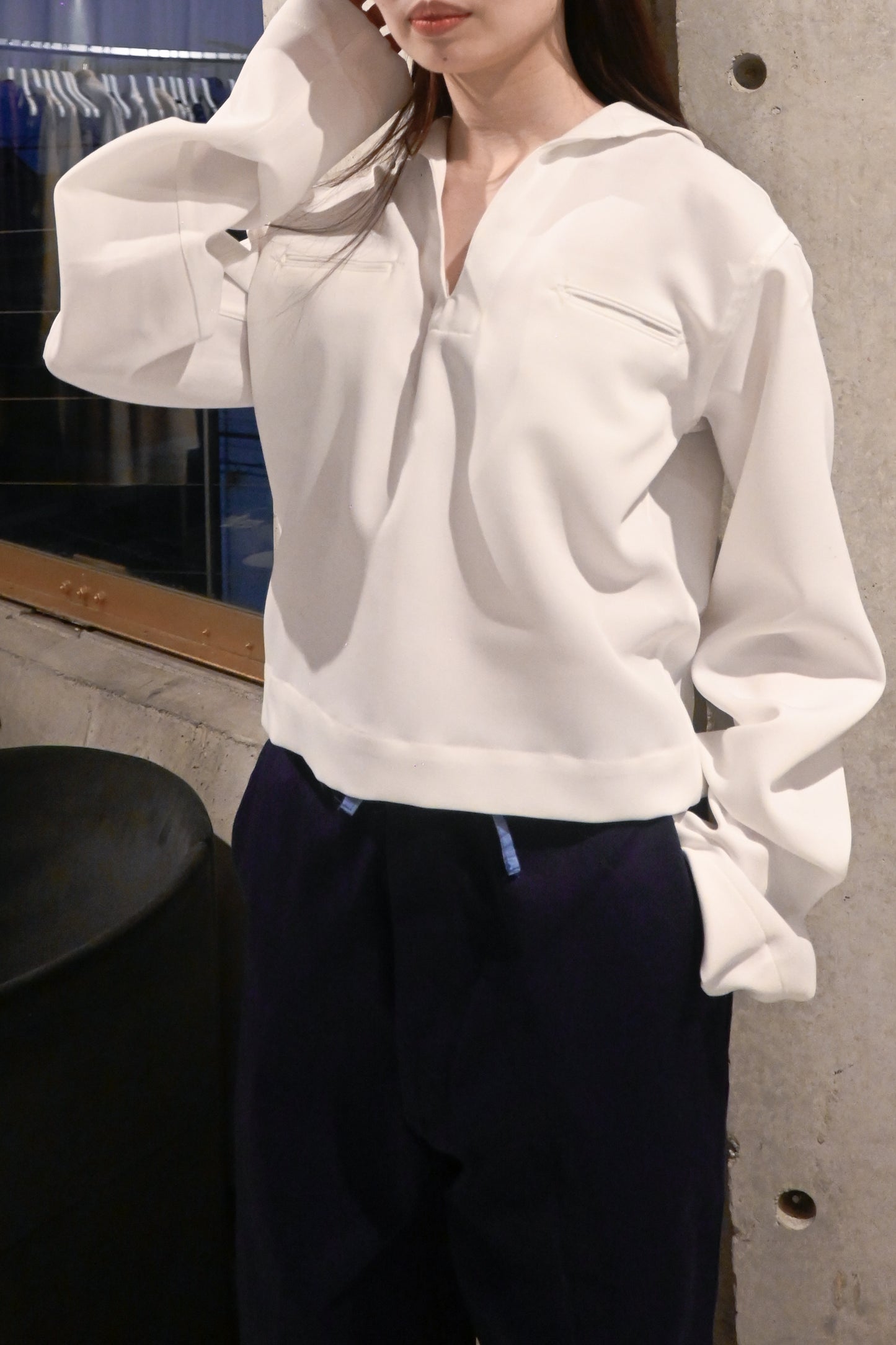 Cropped Pullover Jumper