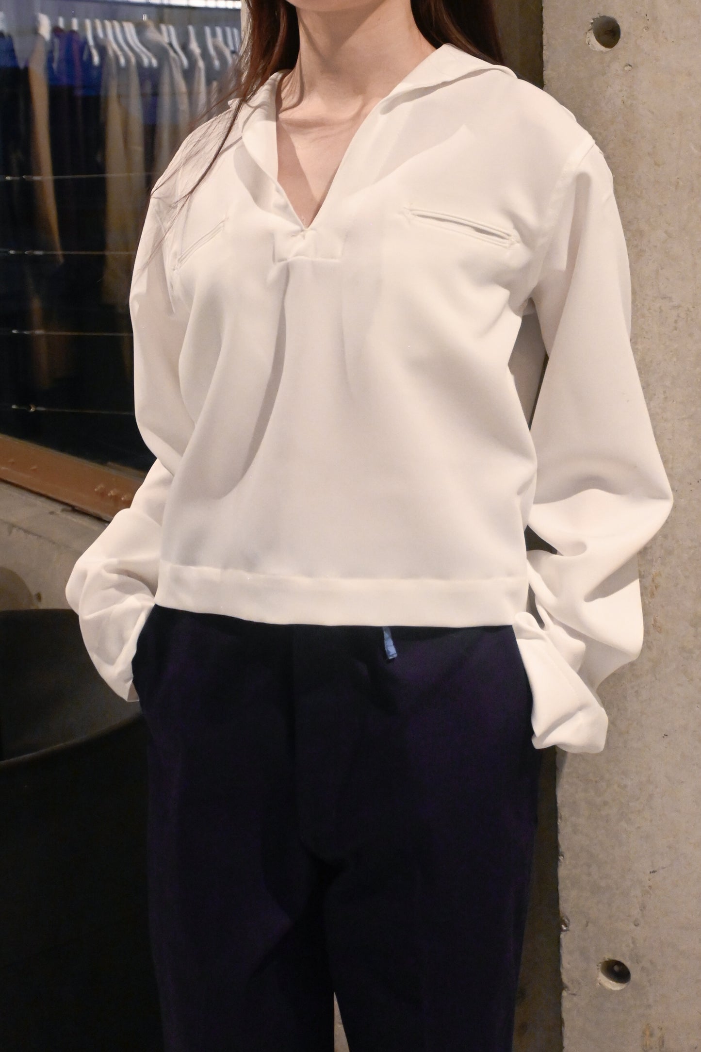 Cropped Pullover Jumper
