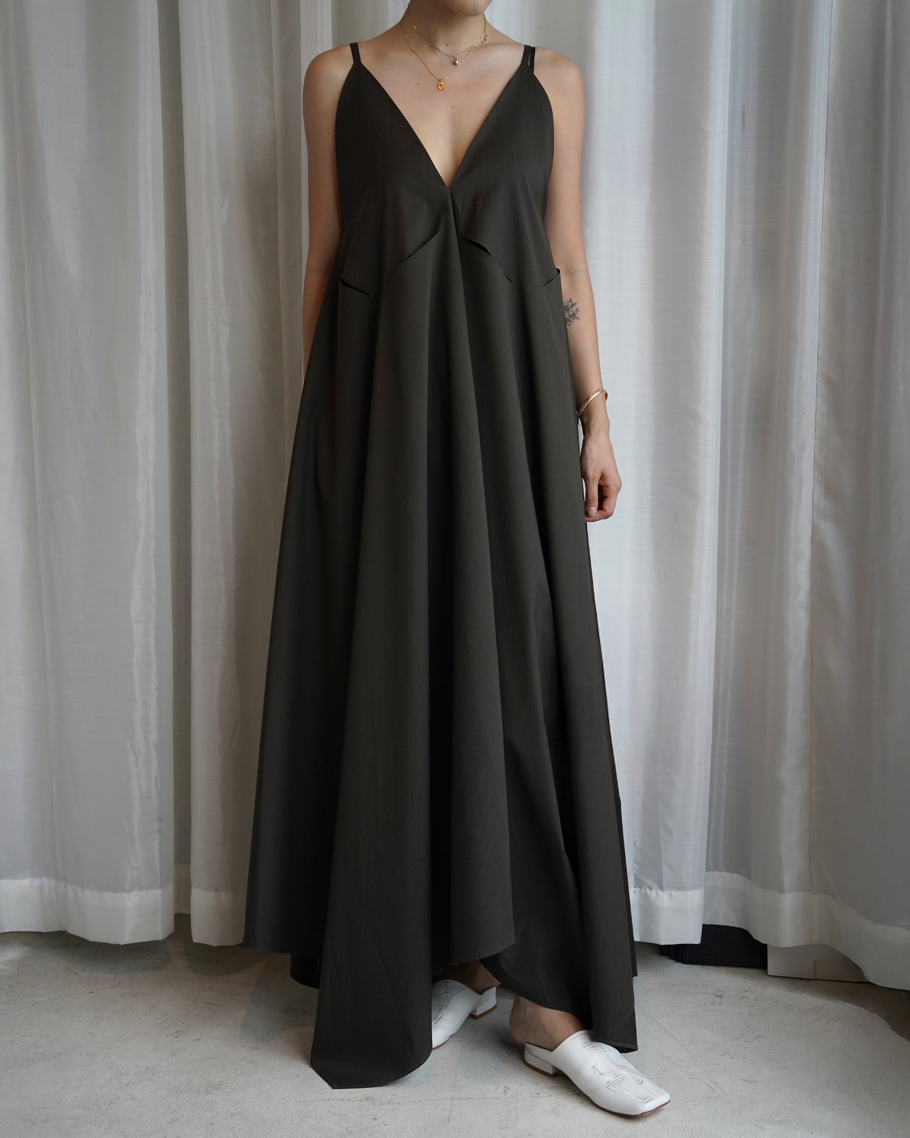 FOREST SKYE SLIP DRESS