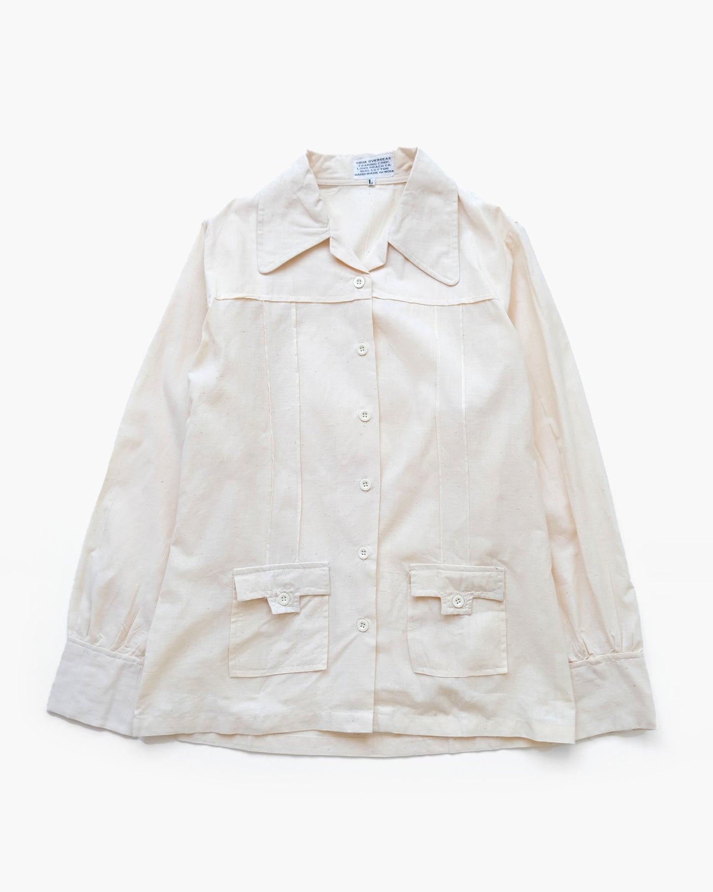 Hand-Made Cotton L/S Shirt - India