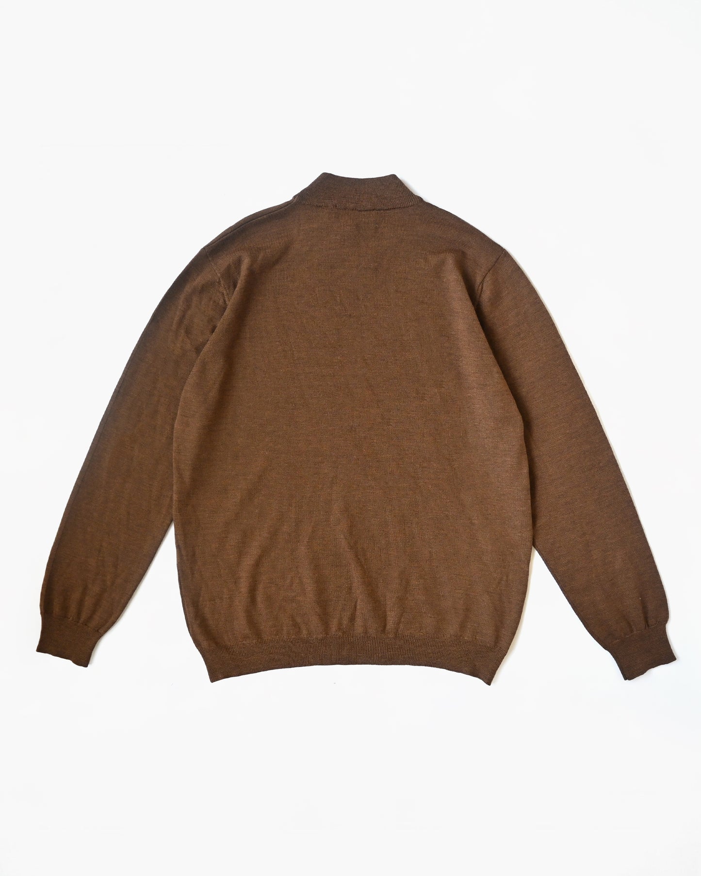 Brown Knit Top Made In Italy