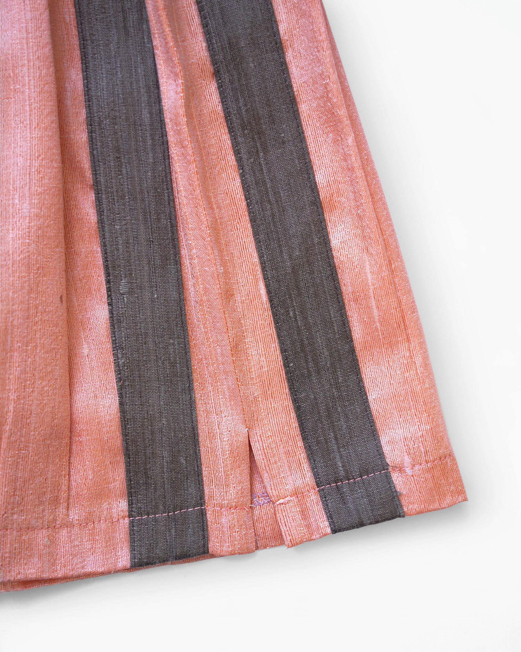 Handwoven Raw Thai Silk Unisex Contrast Shorts