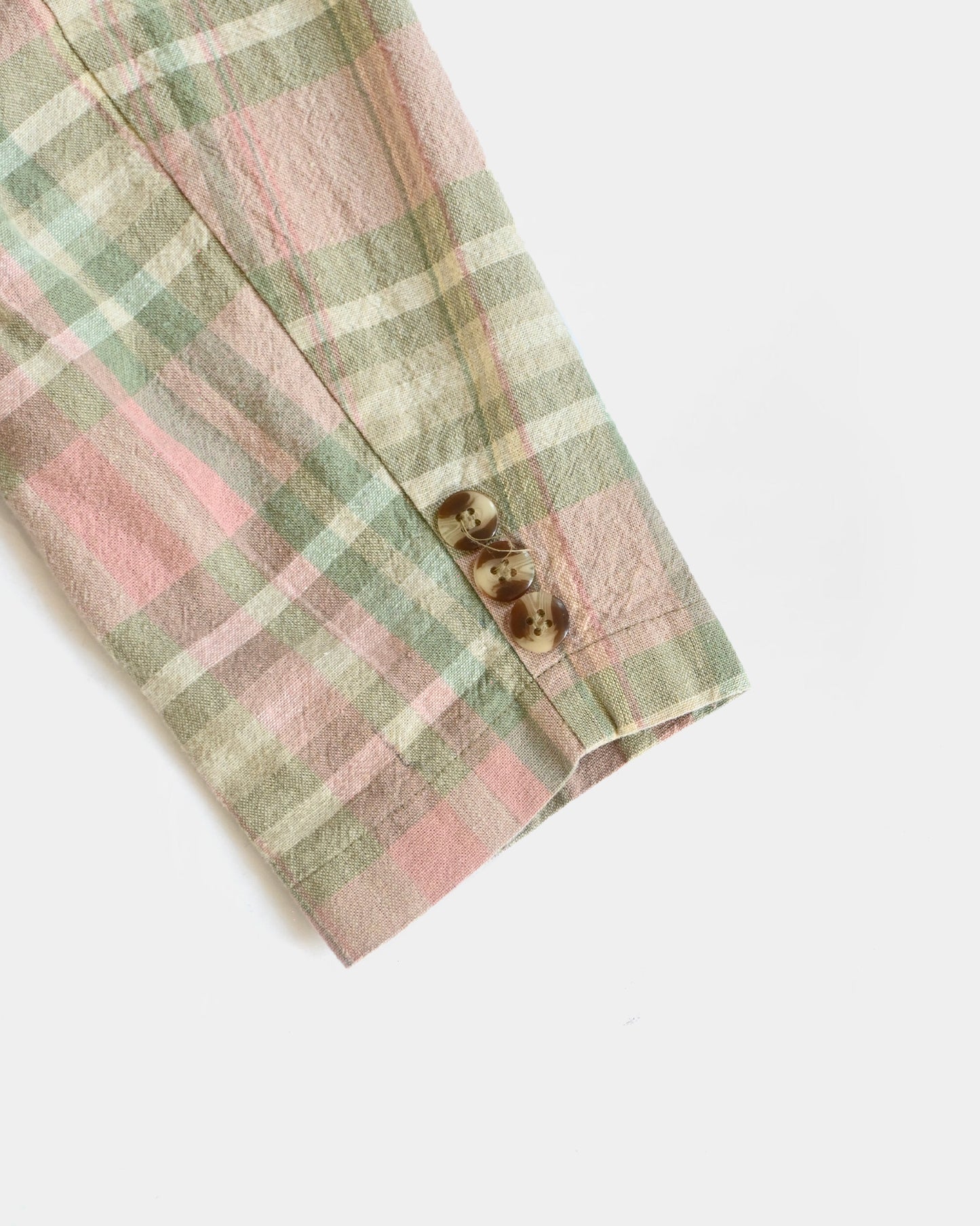 Cotton Plaid Jacket