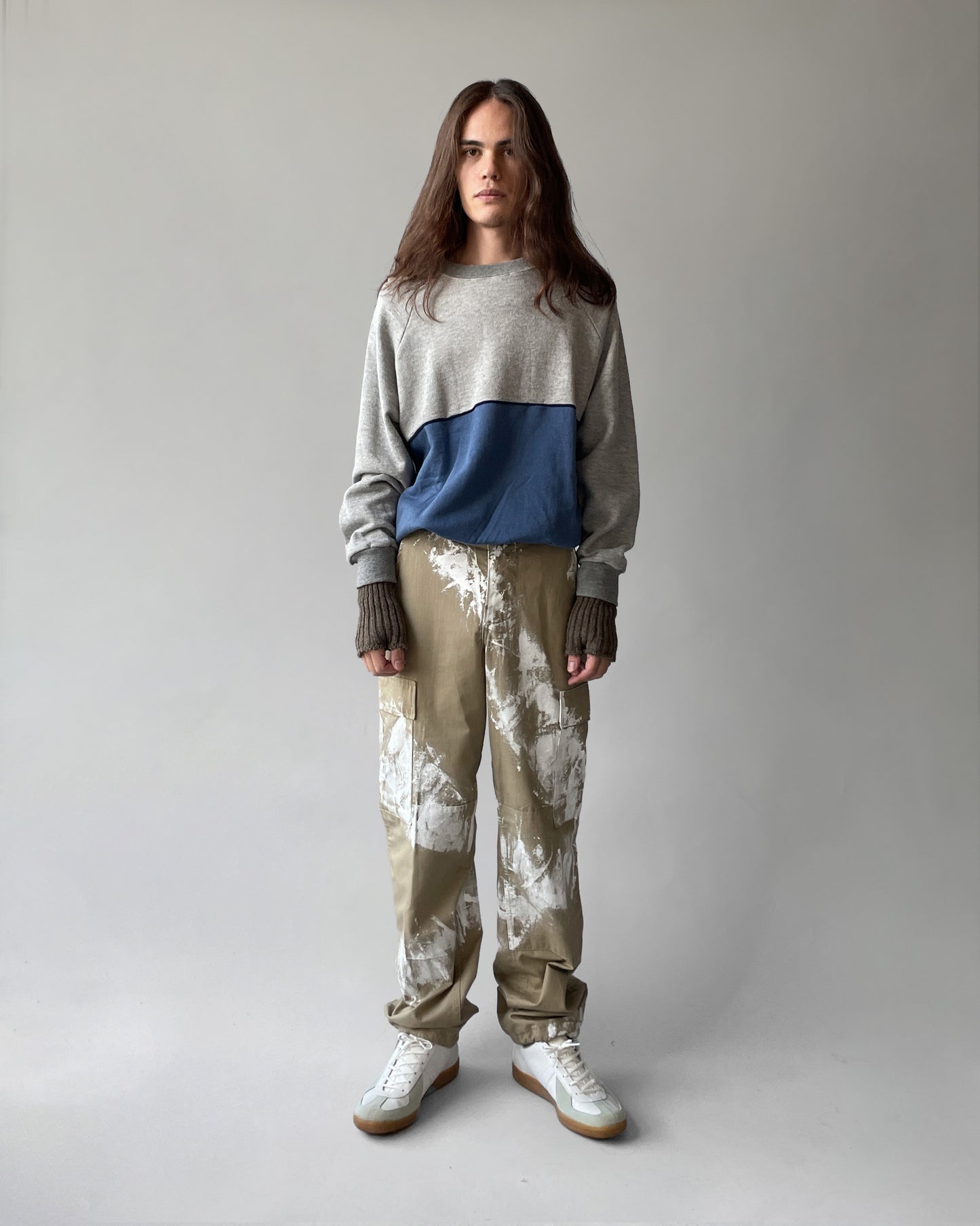 Sweatshirts Made In Germany - Gray × Blue