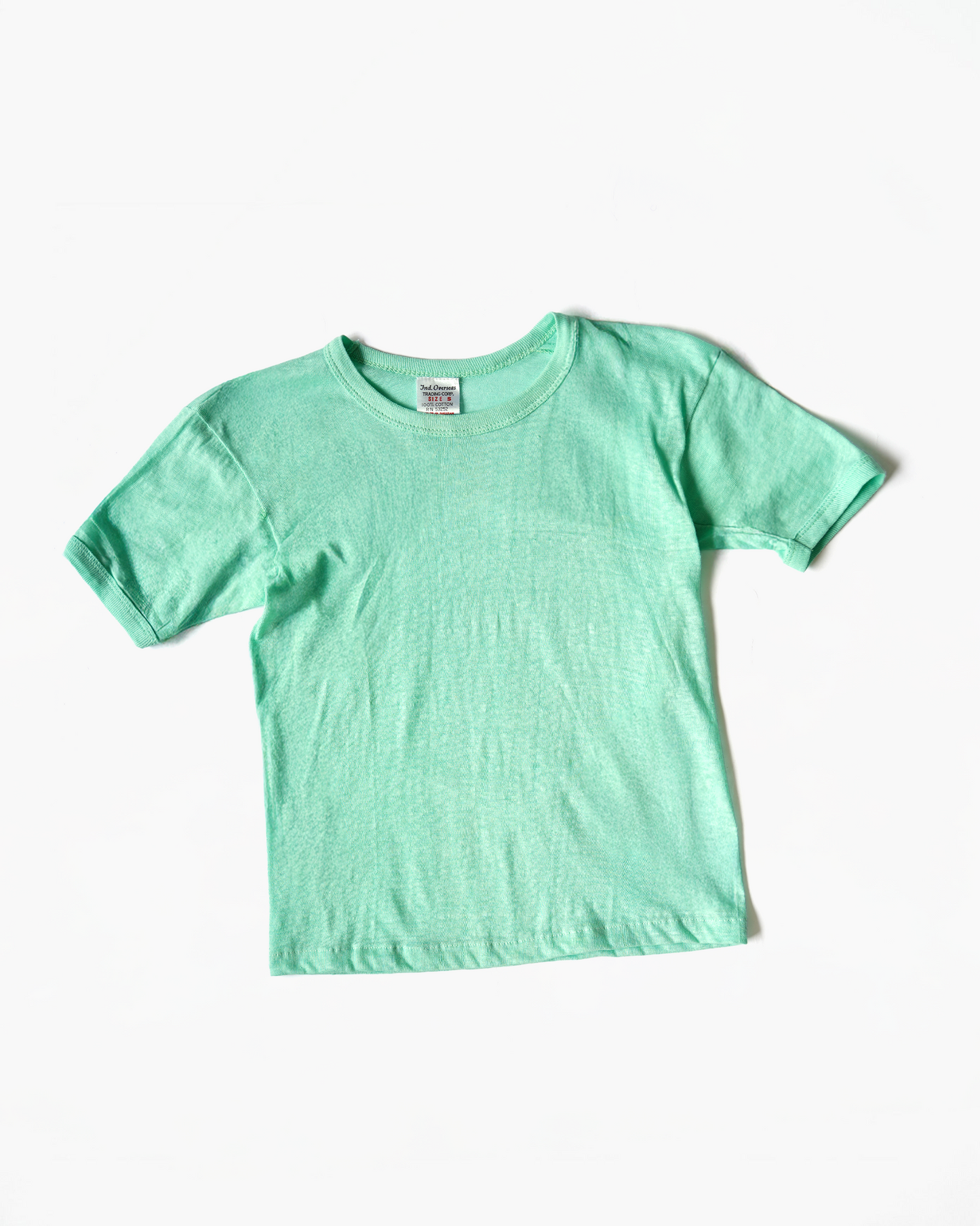 Cropped Pale Color T-Shirt
