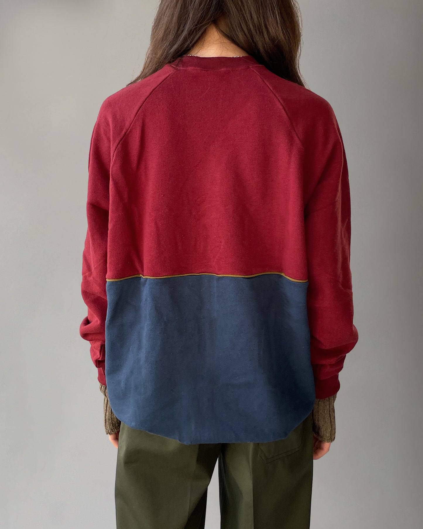 Sweatshirts Made In Germany - Red × Navy