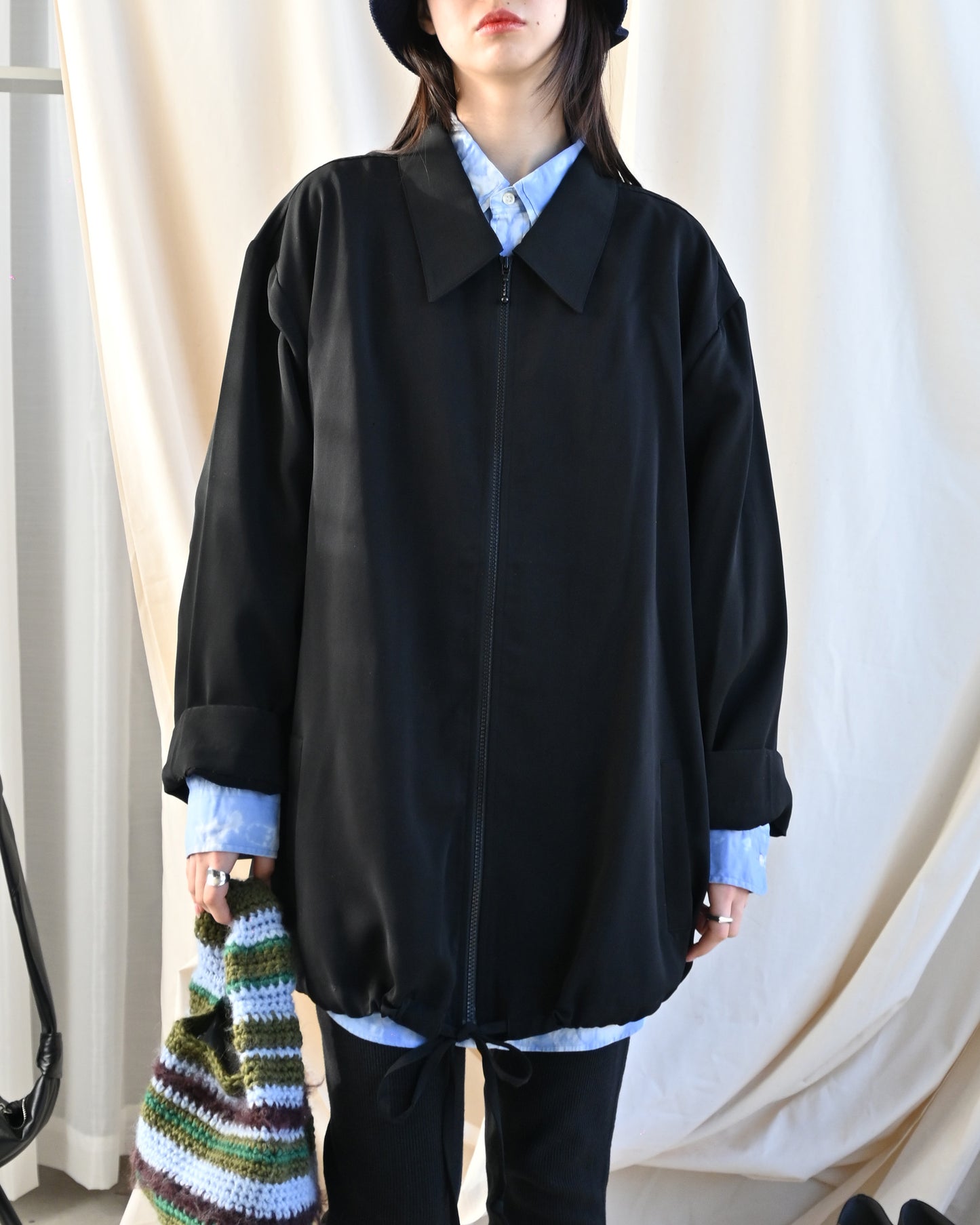 Zip-up Black Jacket