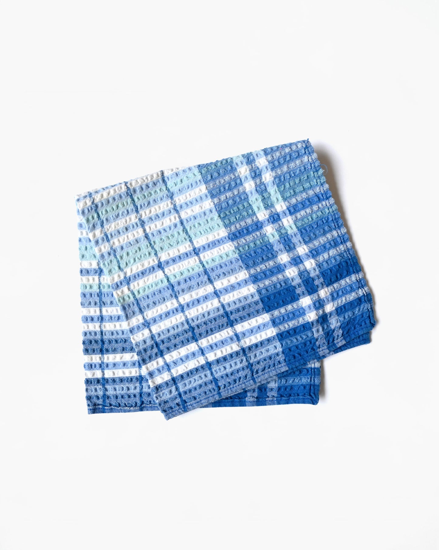 Plaid Waffle Texture Kitchen Towel