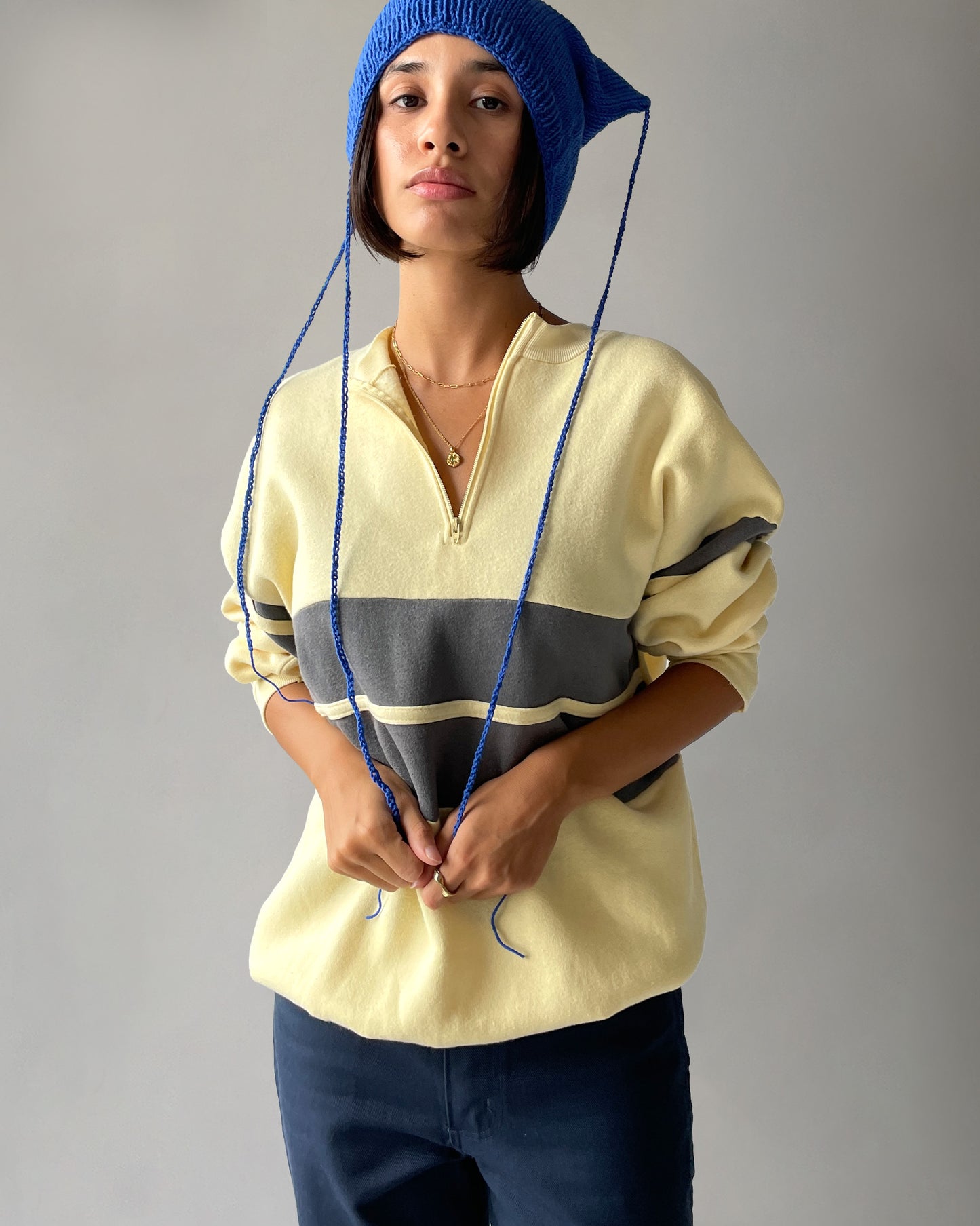 80's Zip-Up Sweatshirt