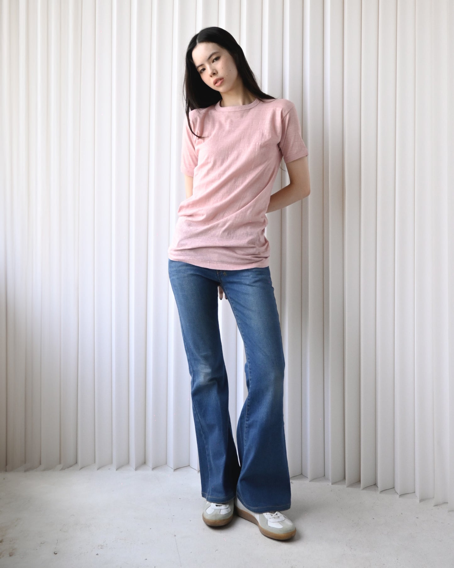 Pale Color T-shirt - Pink