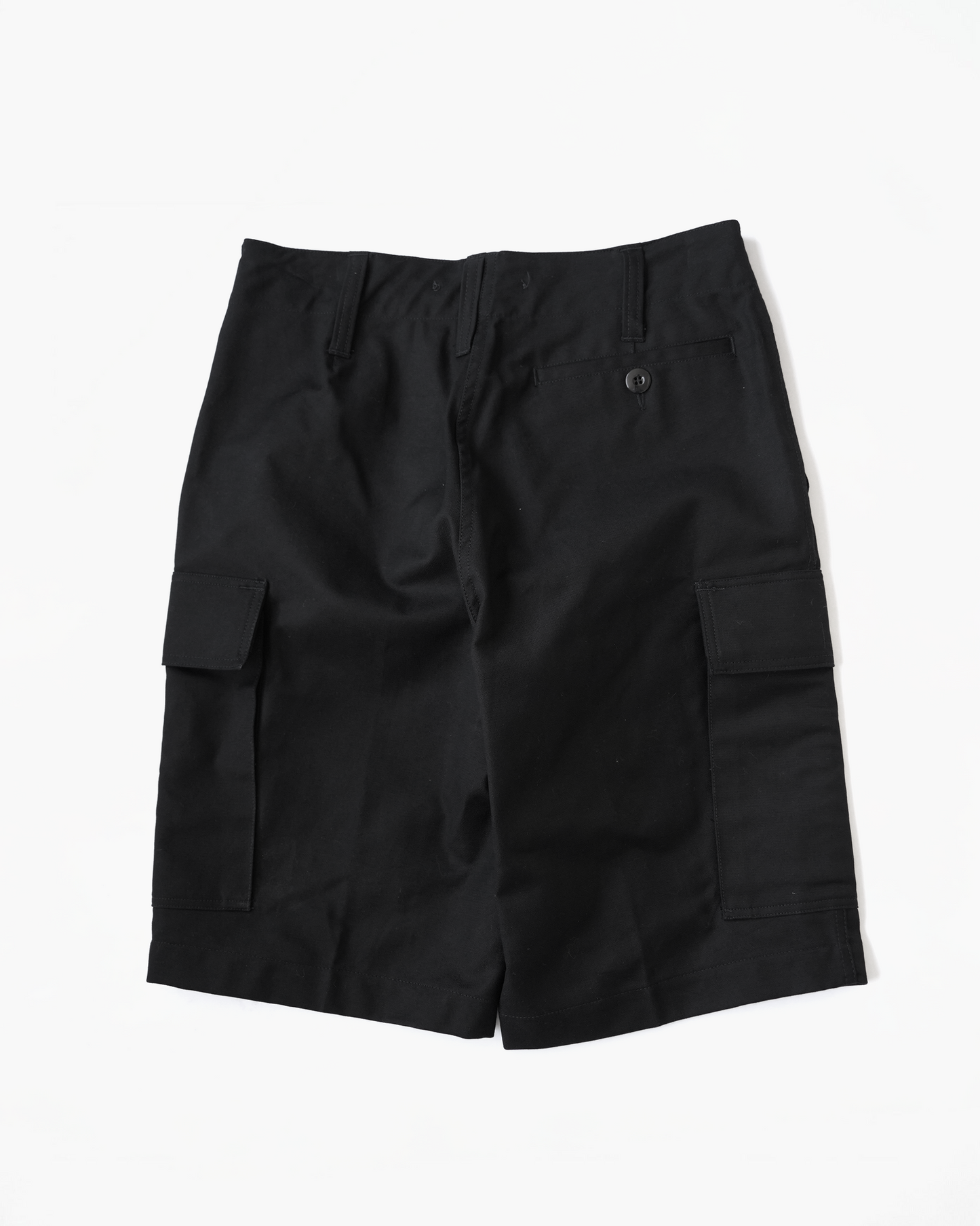 German Army Black Cargo Shorts