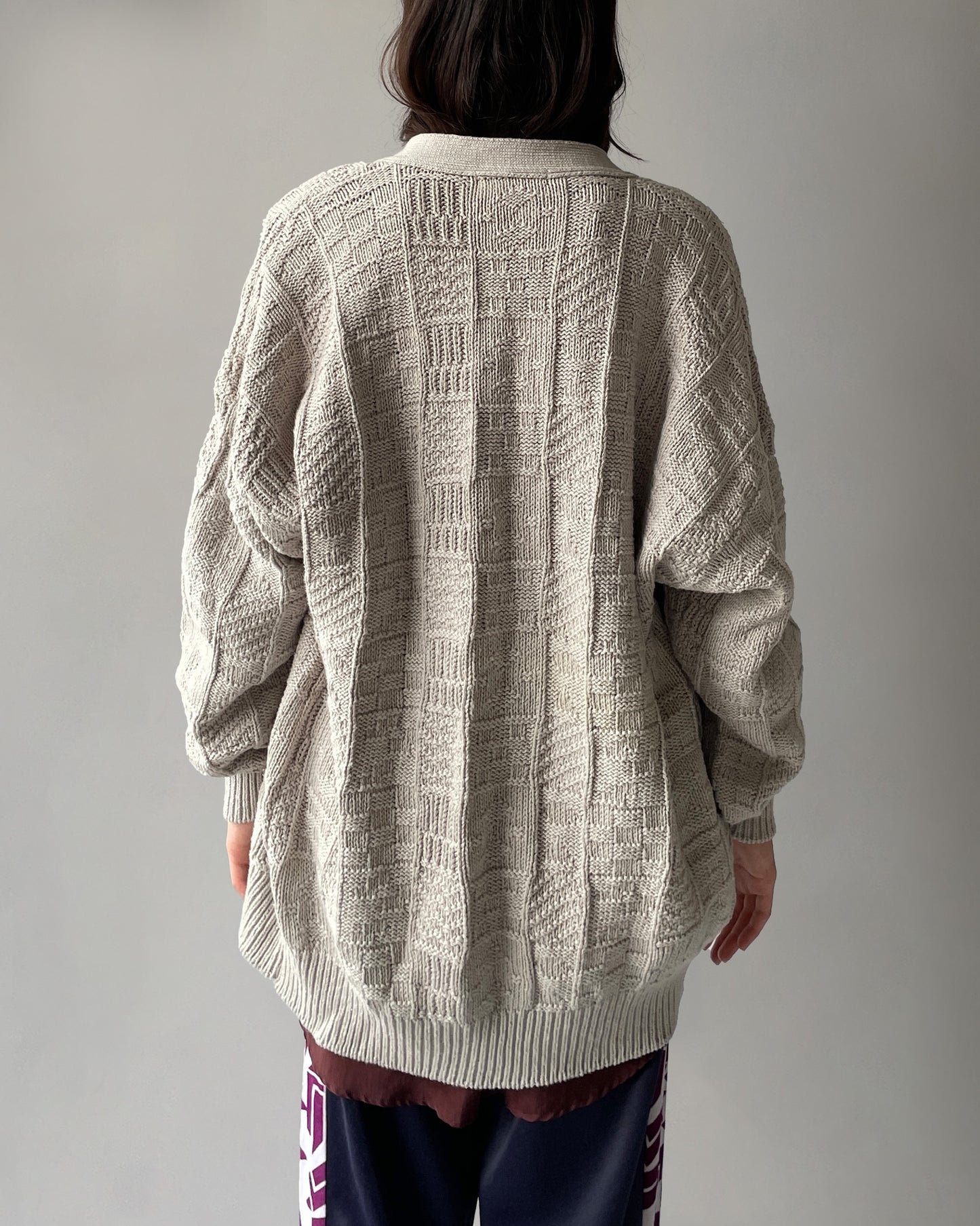Over Sized Cotton Cardigan