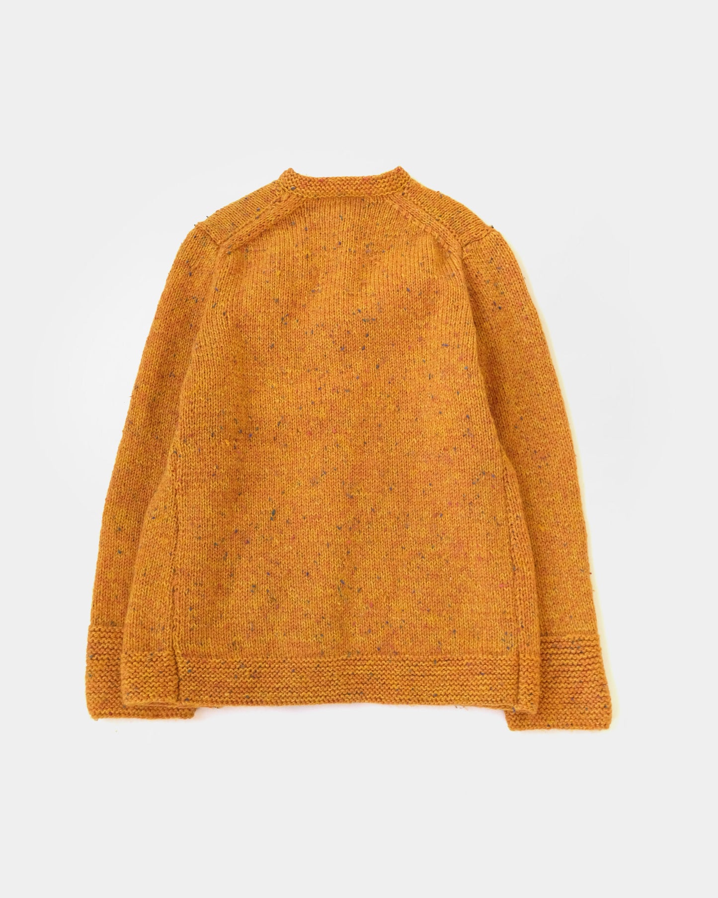 90s Nep Cardigan - Orange