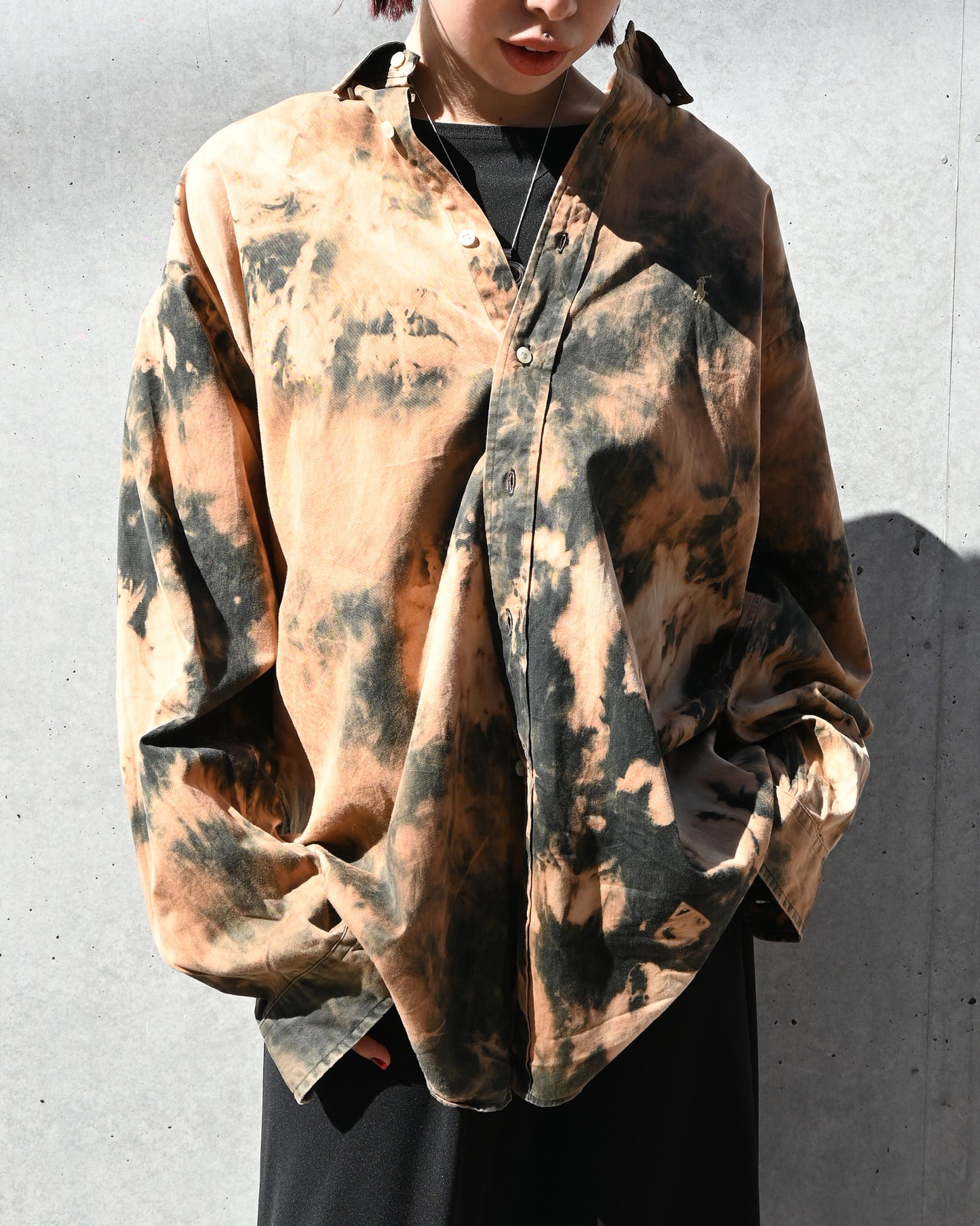 Tie Dyed Cotton Shirt - Ralph Lauren