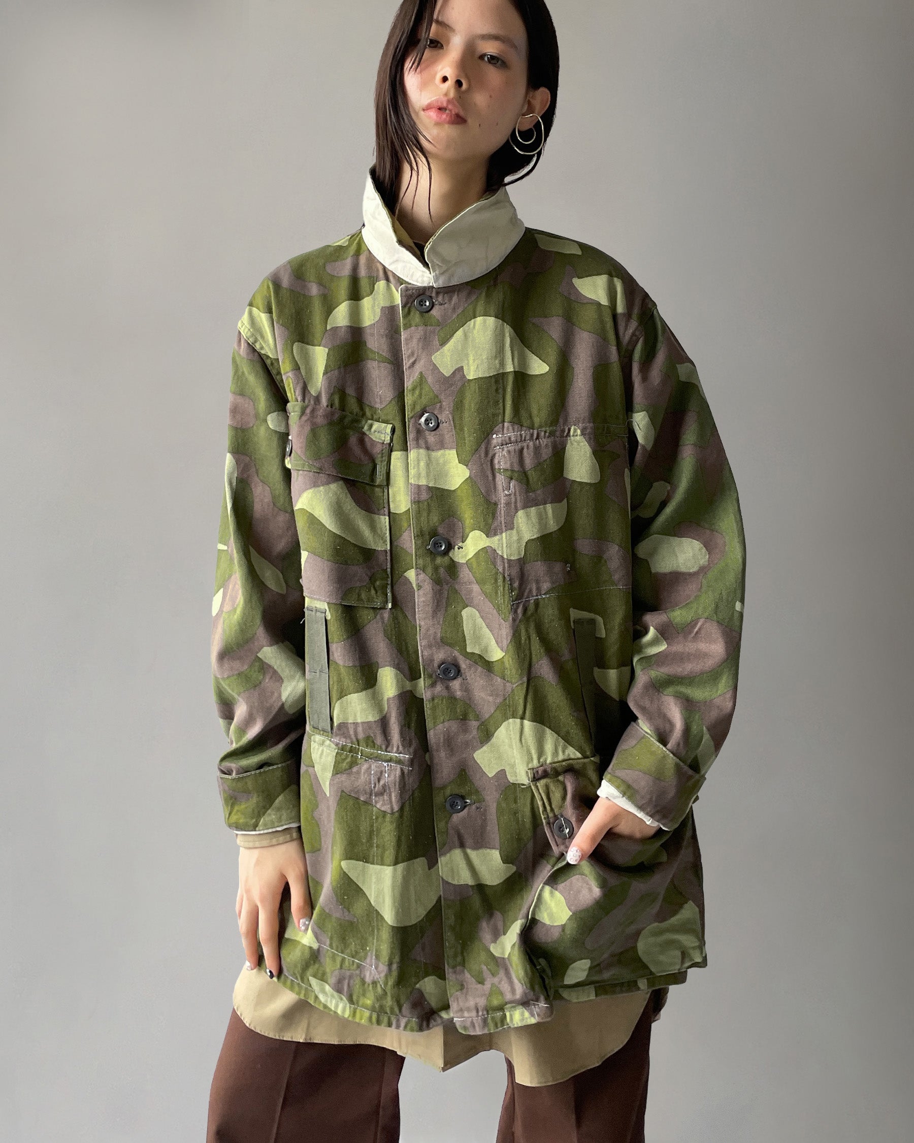 デッドストック]M62 Reversible Snow Camo Jacket - Finnish