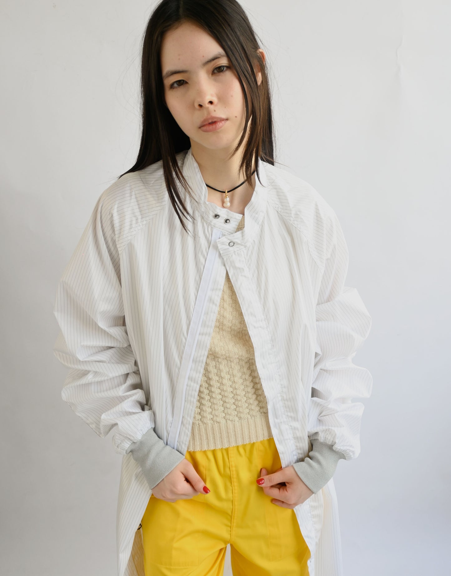 UNIVERSAL RIp-Stop Rain Coat - Striped