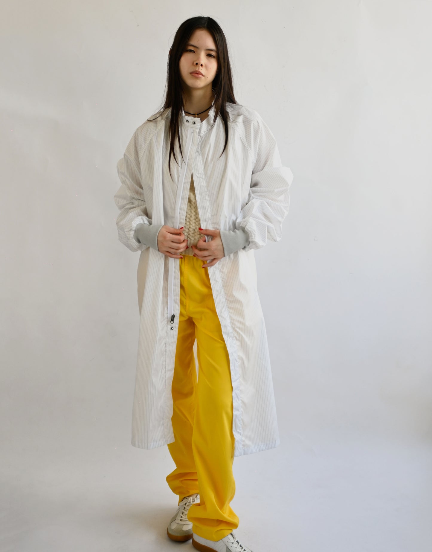 UNIVERSAL RIp-Stop Rain Coat - Striped